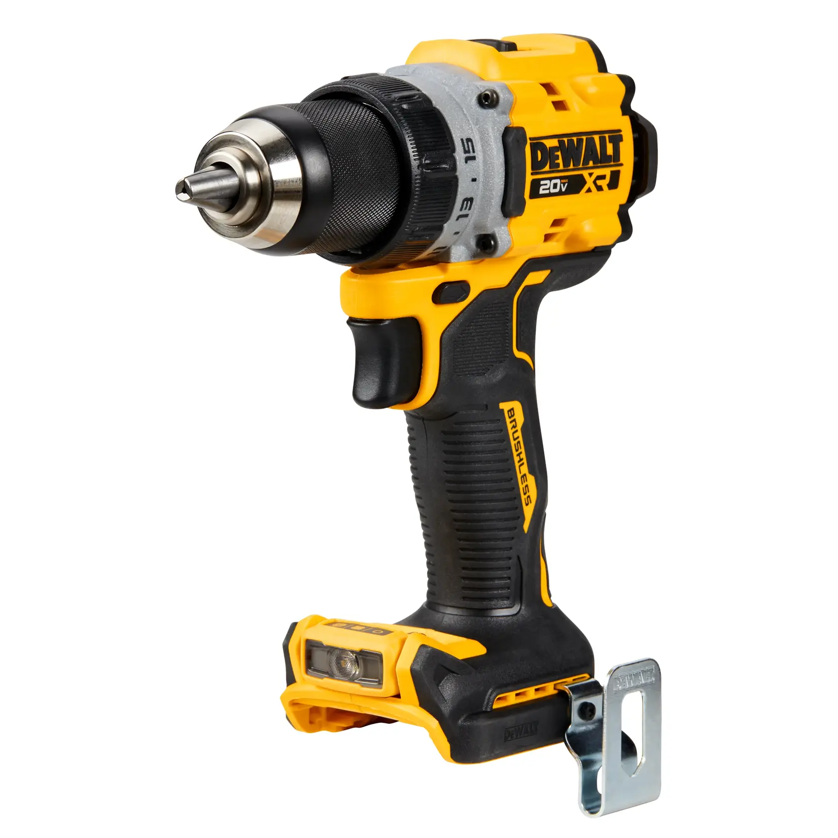 DEWALT® 20V MAX* XR® Brushless Cordless 1/2-in. Drill/Driver (Tool Only)
