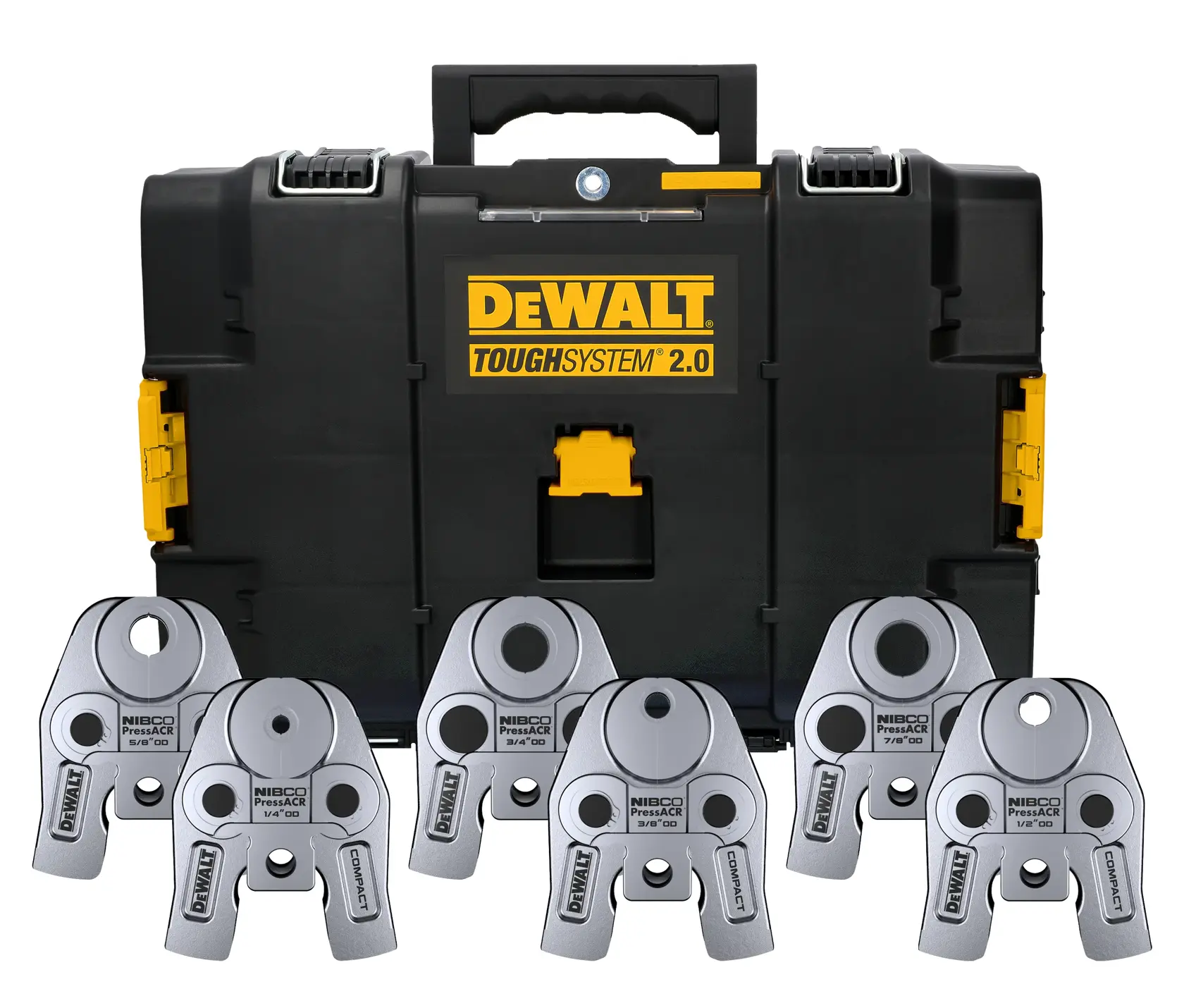 DEWALT® 1/4-in. to 7/8-in. Compact NIBCO PressACR® Press Jaw Kit