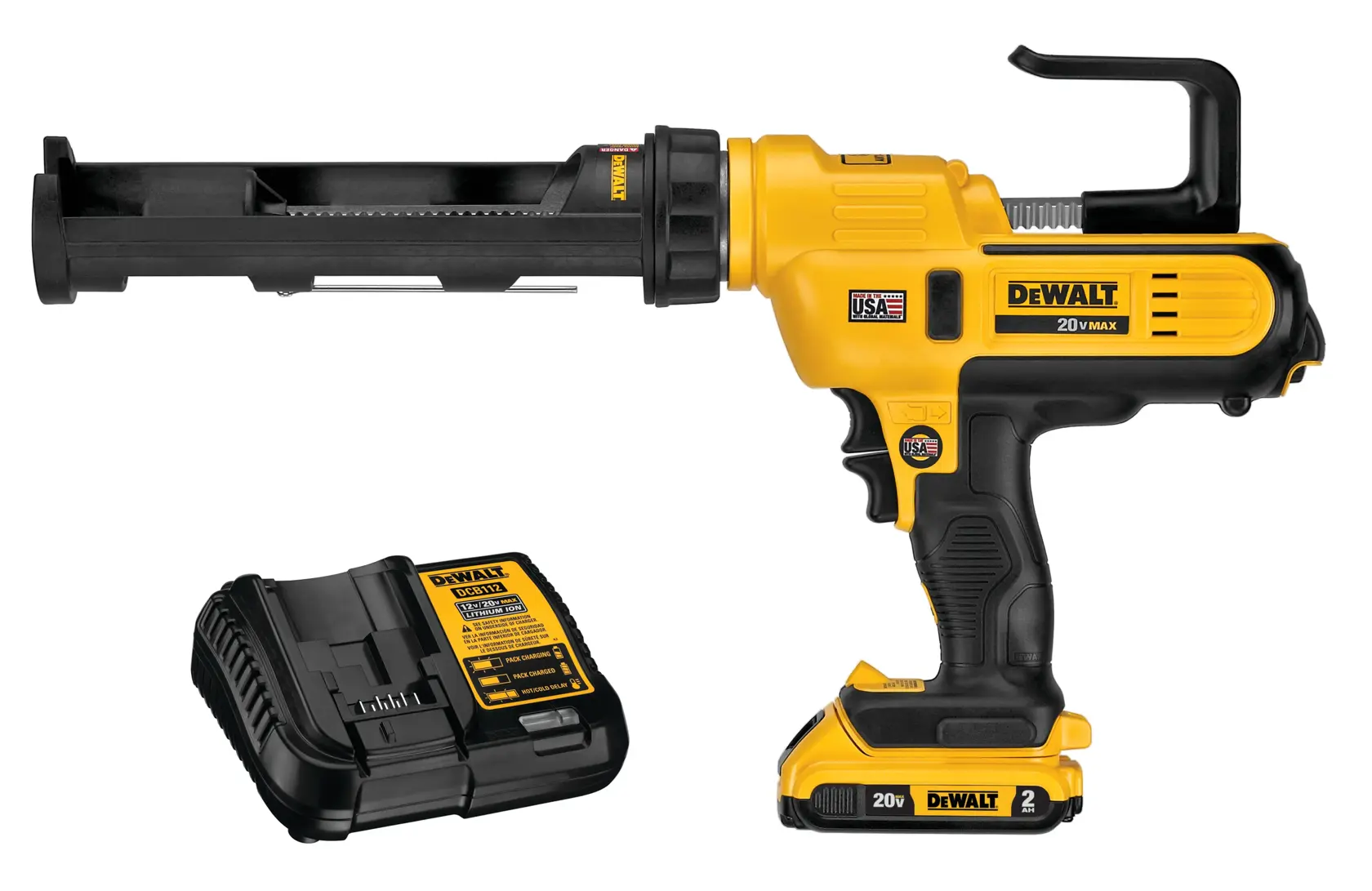 DEWALT® 20V MAX* 10oz/300ml Adhesive Gun Kit