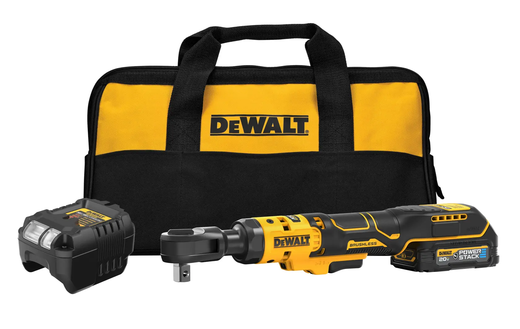 DEWALT® ATOMIC™ 20V MAX* Brushless Cordless 1/2-in. Ratchet Kit