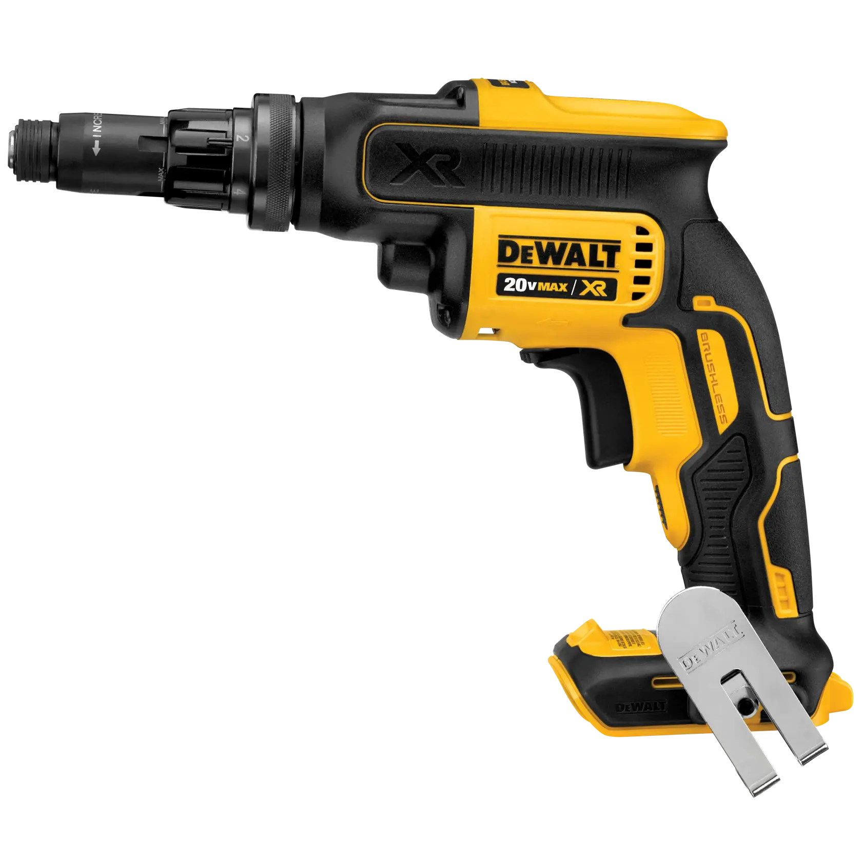 DEWALT® 20V MAX* XR® Versa-Clutch Adjustable Torque Screwgun (Tool Only)