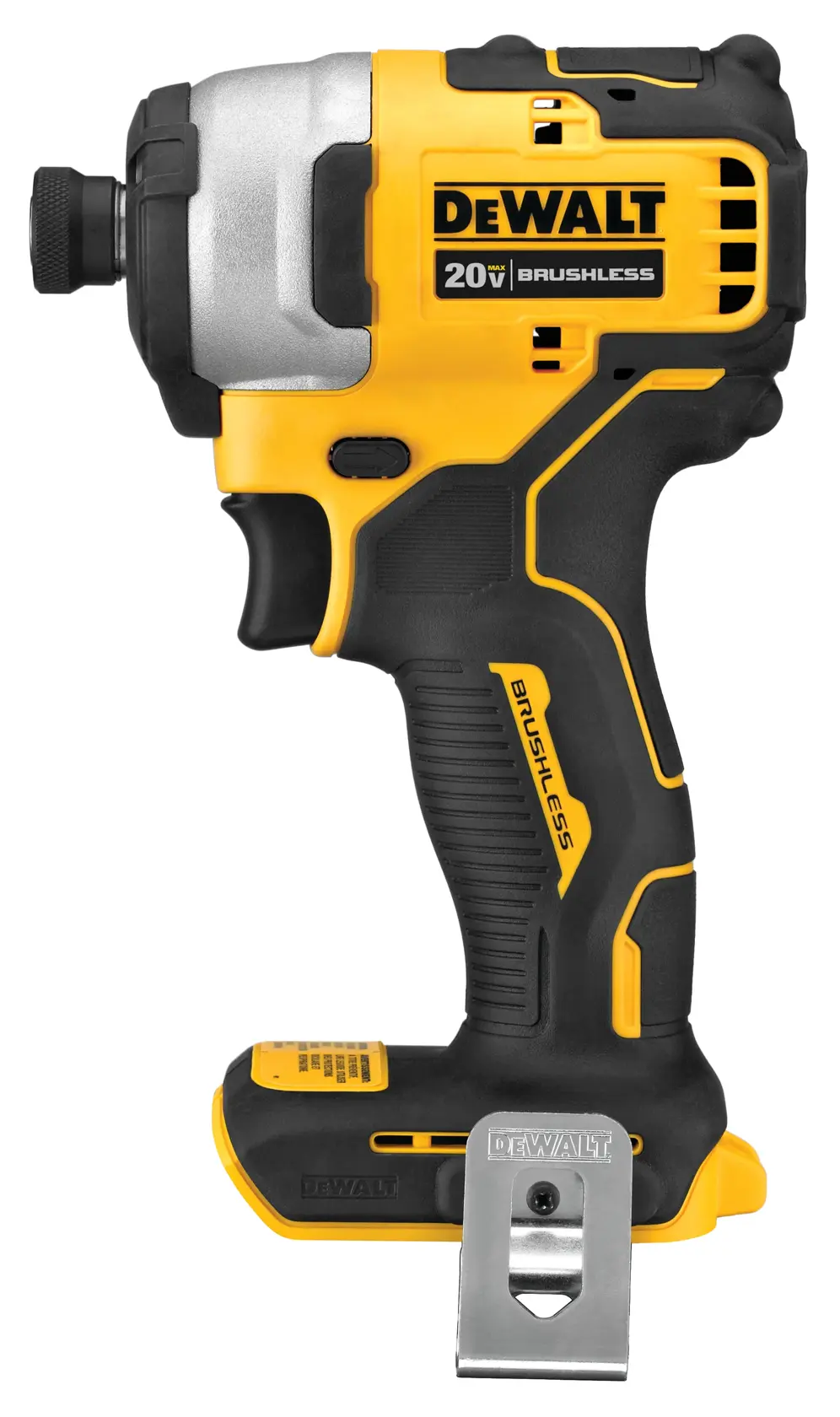 DEWALT® 20V MAX* ATOMIC™ Brushless Cordless 1/4-in. (6.4mm) Compact Impact Driver (Tool Only)
