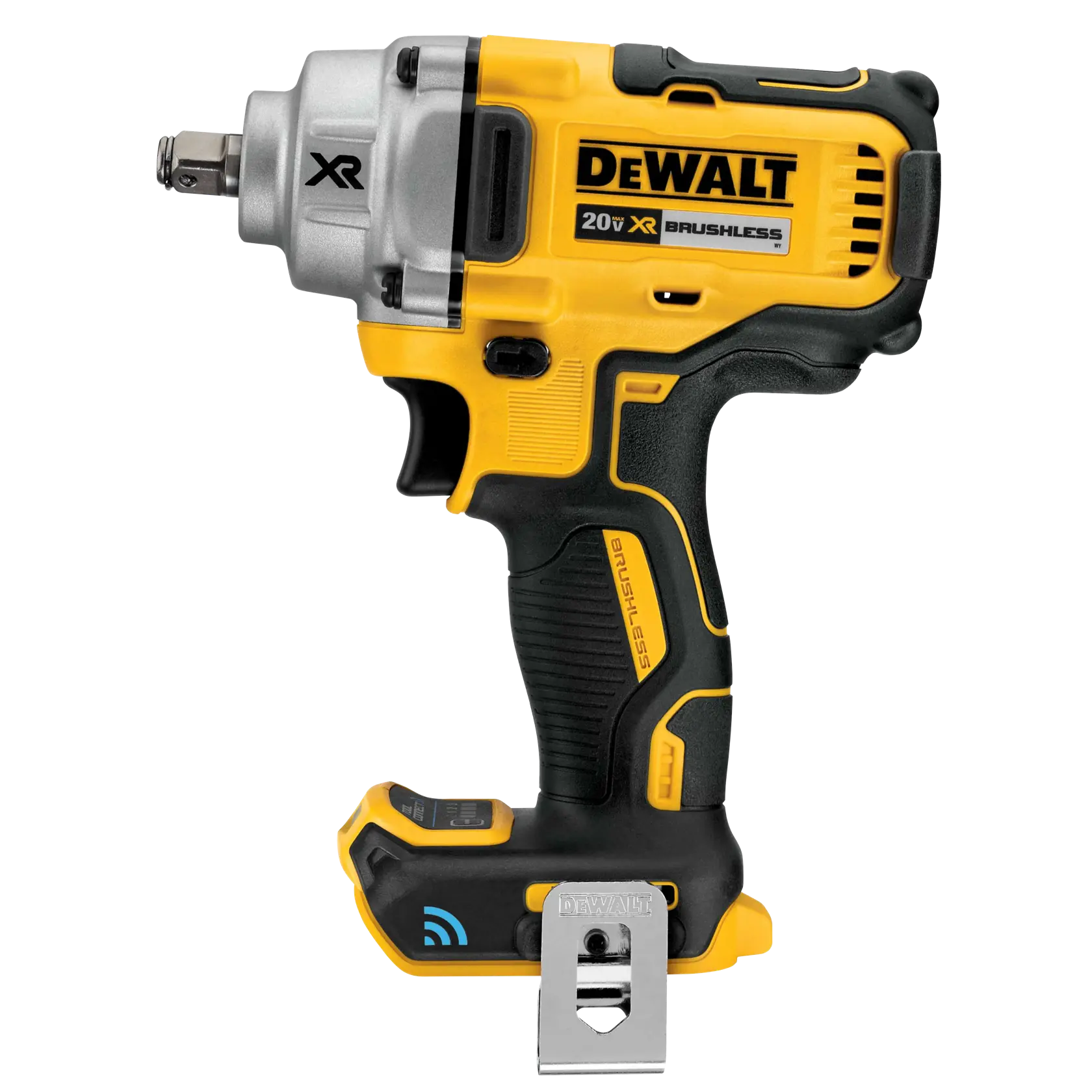 DEWALT® 20V MAX* Tool Connect™ 1/2-in. Mid-Range Impact Wrench With Hog Ring Anvil (Tool only)