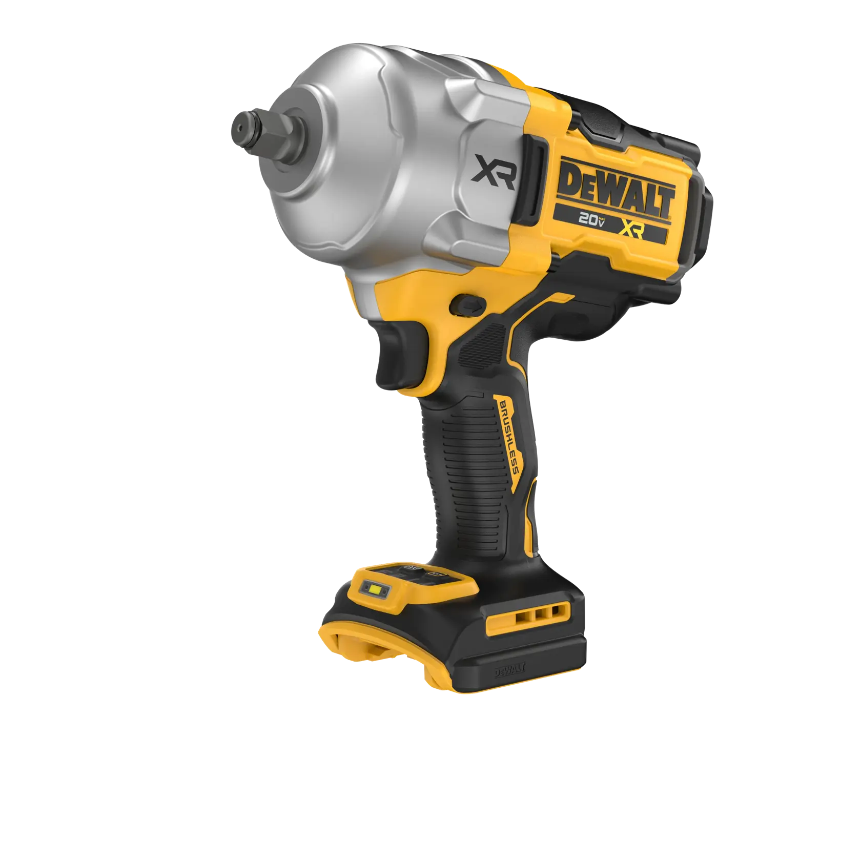 DEWALT® 20V MAX* XR® Brushless Cordless 1/2-in. High Torque Impact Wrench with Hog Ring Anvil (Tool Only)