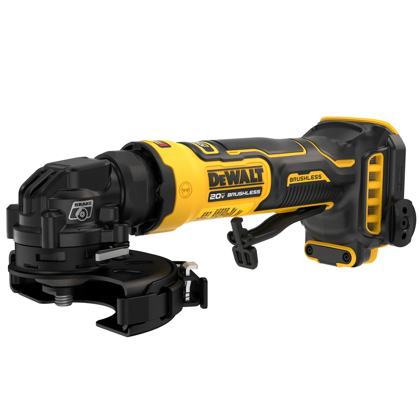 DEWALT® 20V MAX* ATOMIC™ 4“ Angle Grinder (Tool Only)