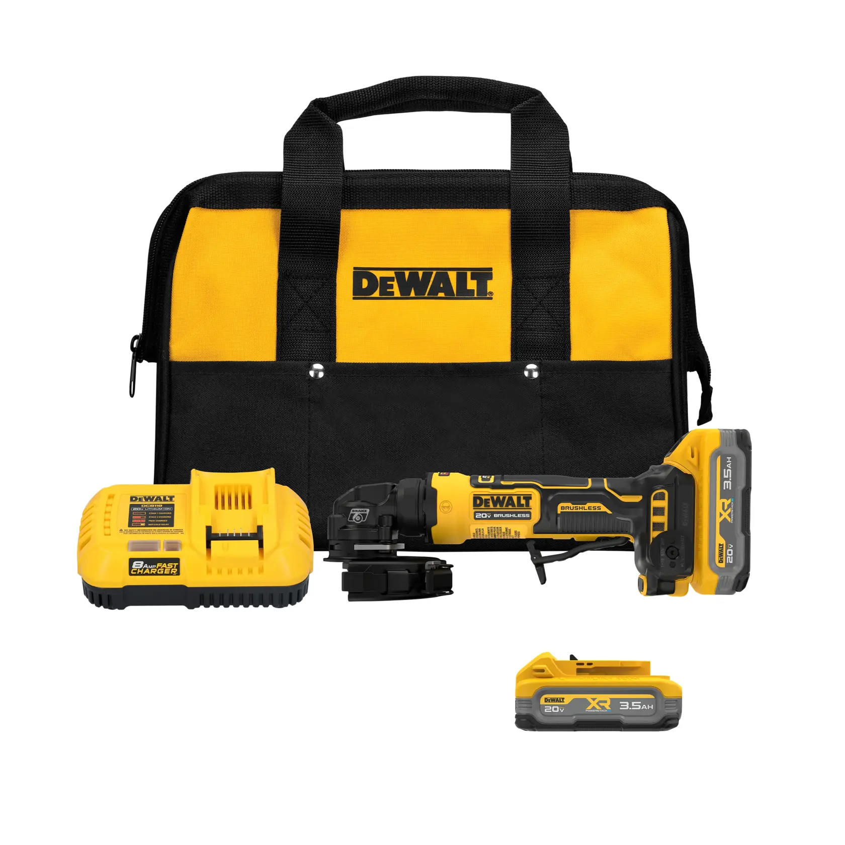 DEWALT® ATOMIC™ 20V MAX* 4-in. Angle Grinder Kit