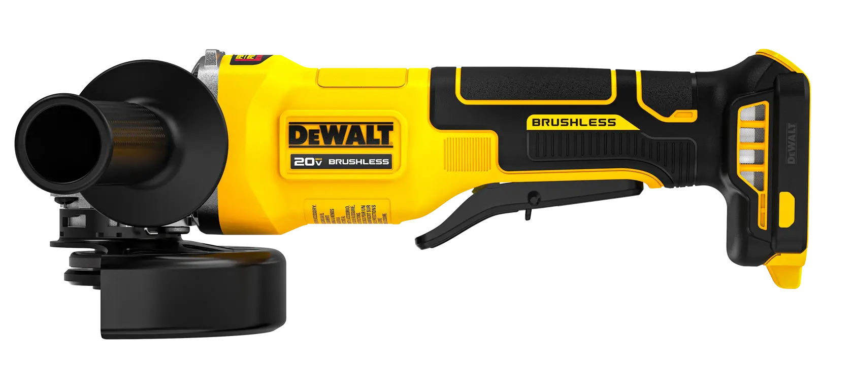 DEWALT® 20V MAX* Brushless Cordless 4 1/2-in. Paddle-Switch Grinder (Tool Only)