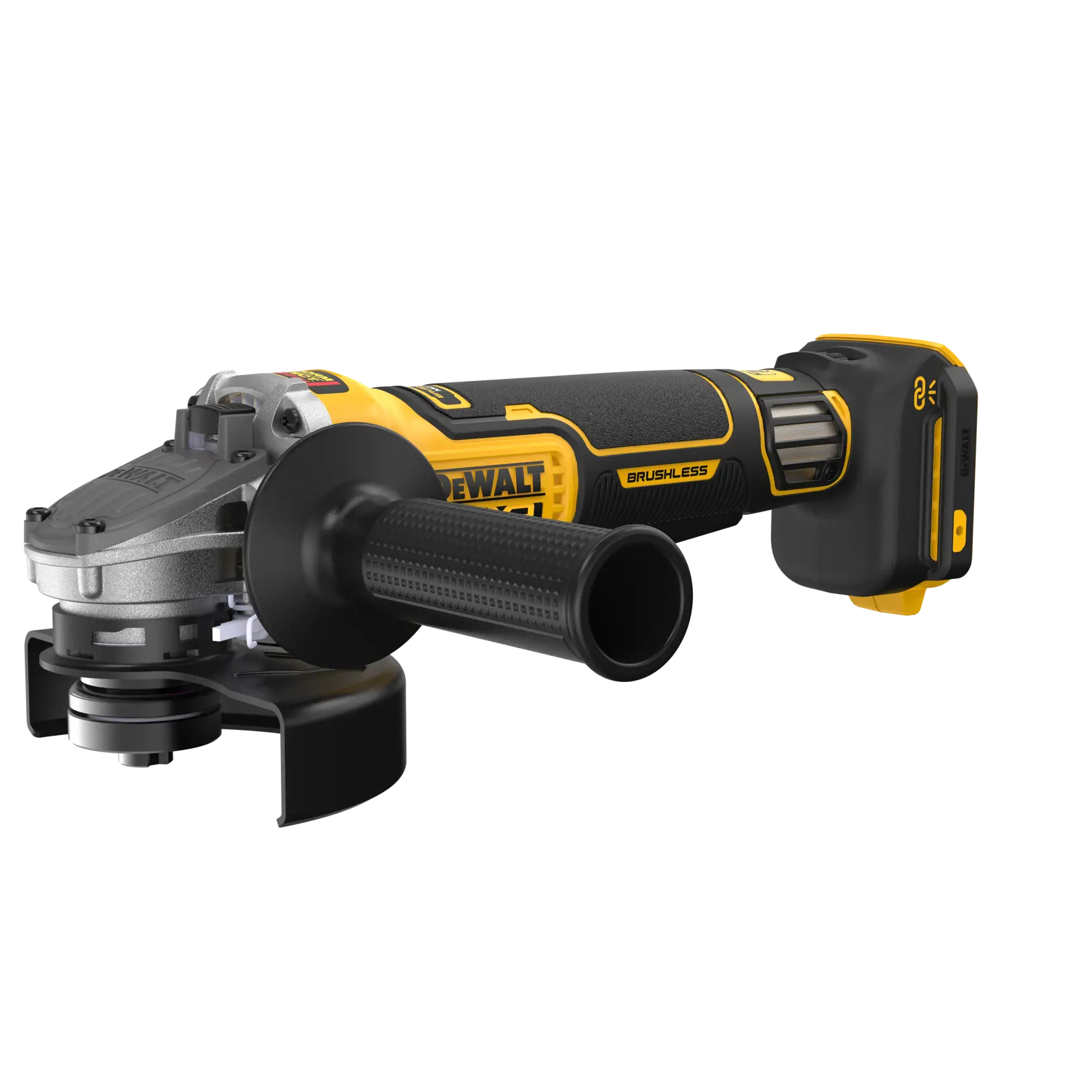 DEWALT® 20V MAX* XR® Brushless Cordless 4-1/2-in. - 5-in. (114mm - 127mm) Variable Speed Paddle Switch Angle Grinder (Tool Only)