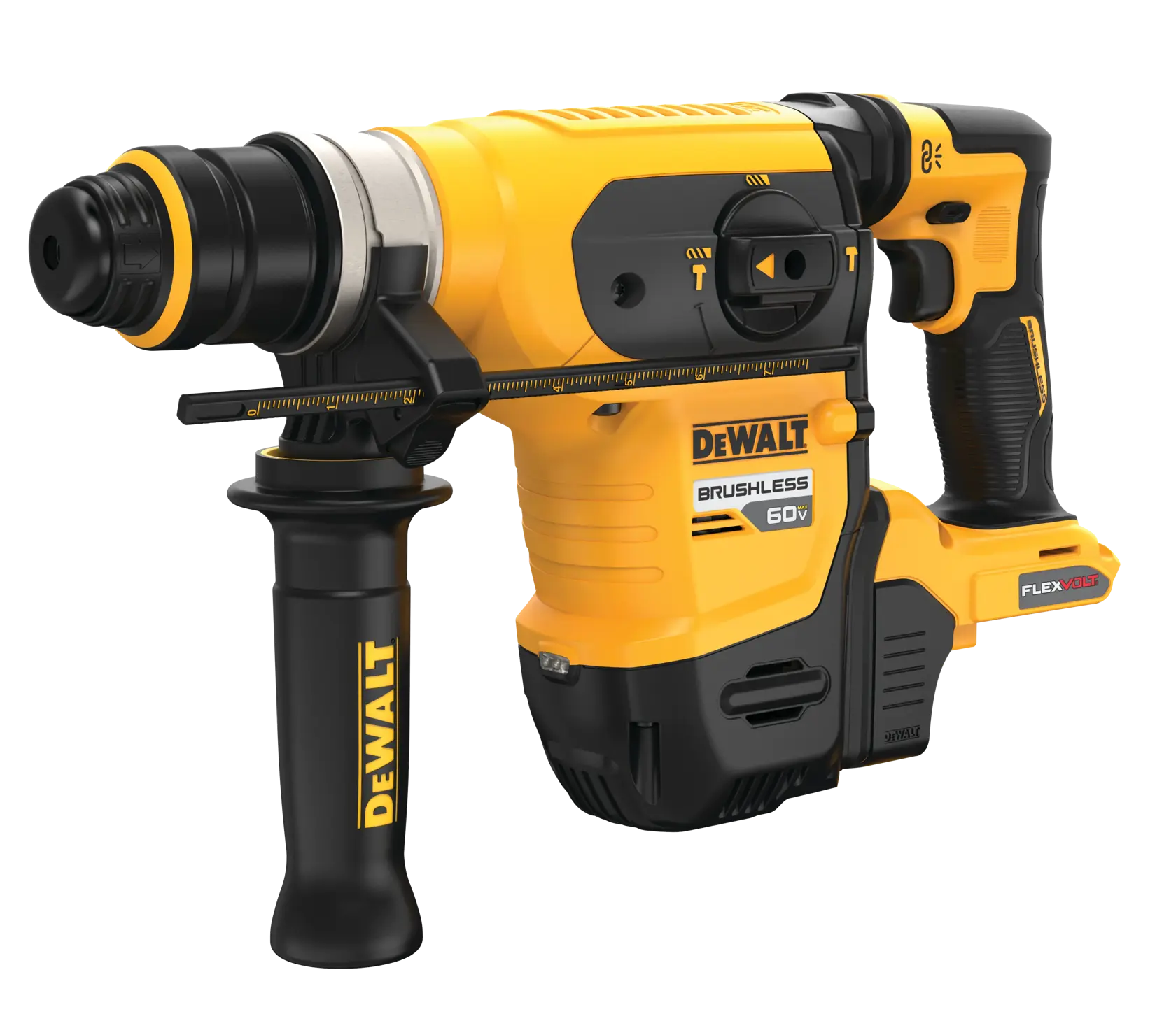 DEWALT® FLEXVOLT 60V MAX* Brushless Cordless SDS PLUS 1-1/4-in (32mm) Rotary Hammer (Tool Only)