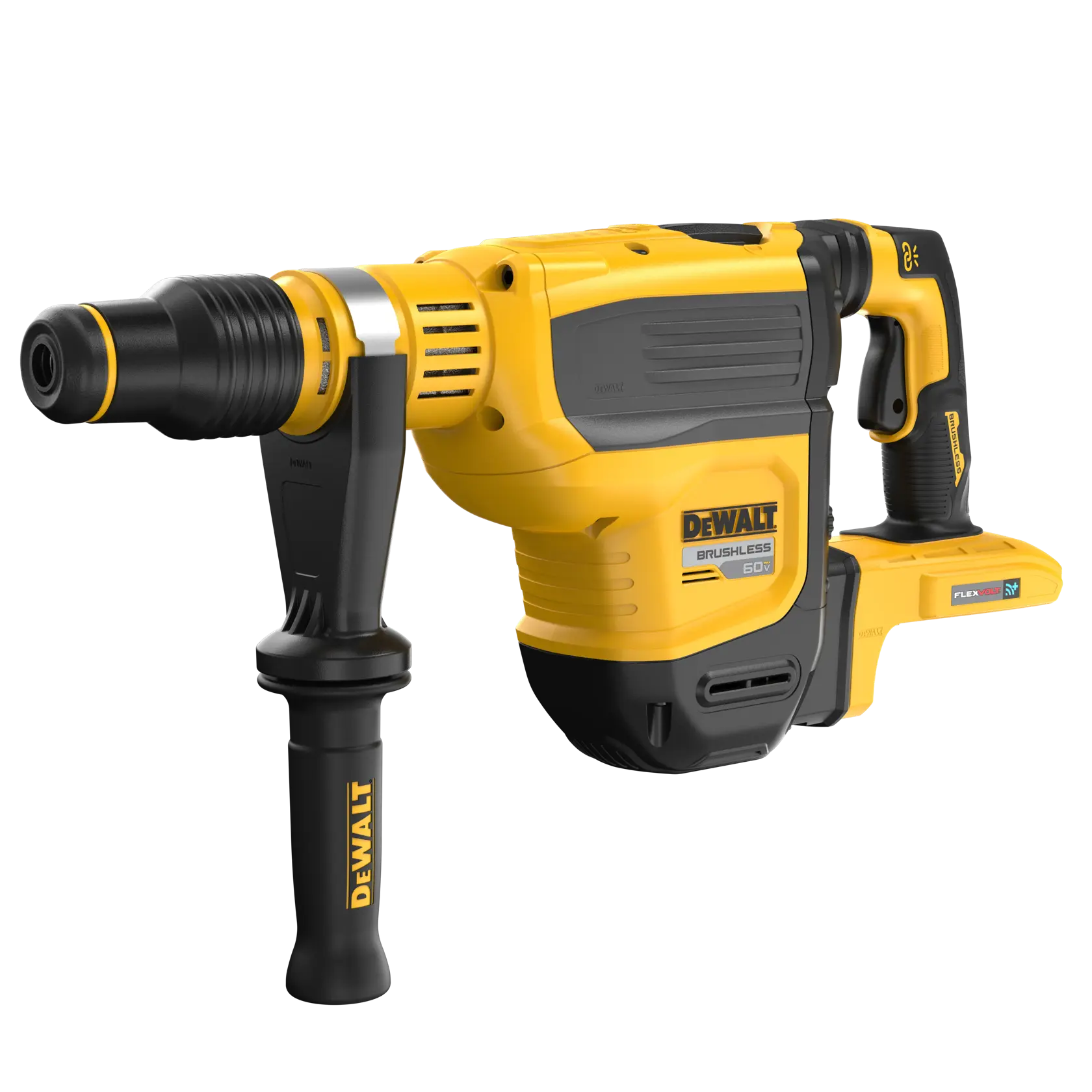 DEWALT® FLEXVOLT 60V MAX* Brushless Cordless 1-3/4-in. (45mm) SDS MAX Combination Rotary Hammer (Tool Only)