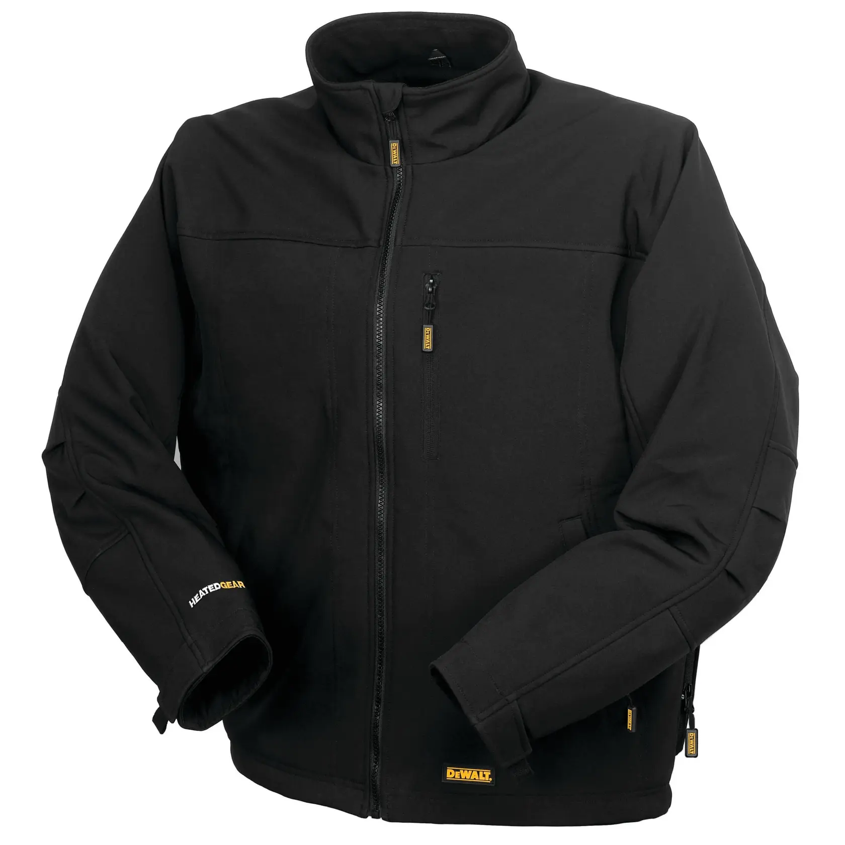 DEWALT® Black Soft Shell Heated Work Jacket Kit