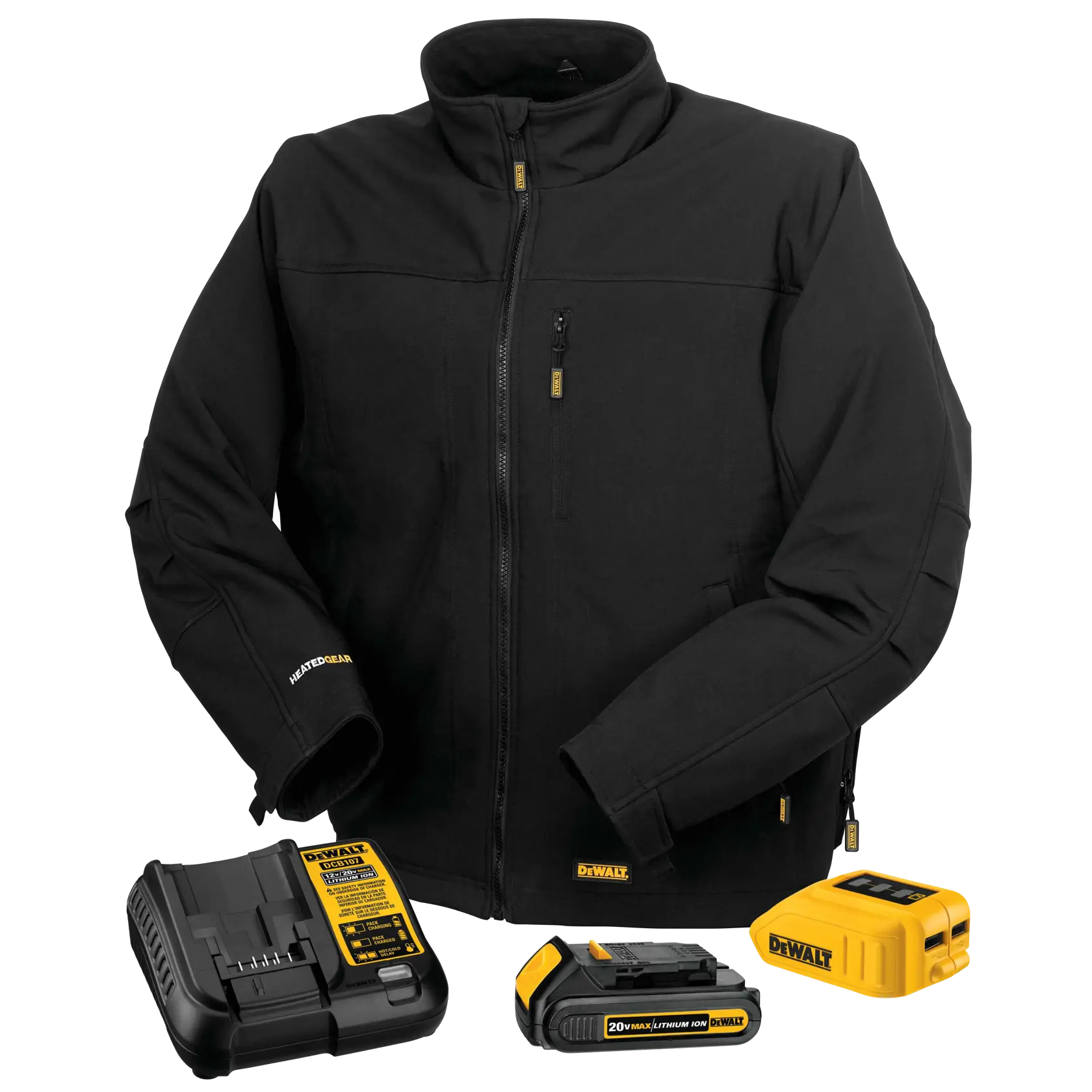 DEWALT® 20V MAX* Lithium Ion Soft Shell Heated Jacket Kit
