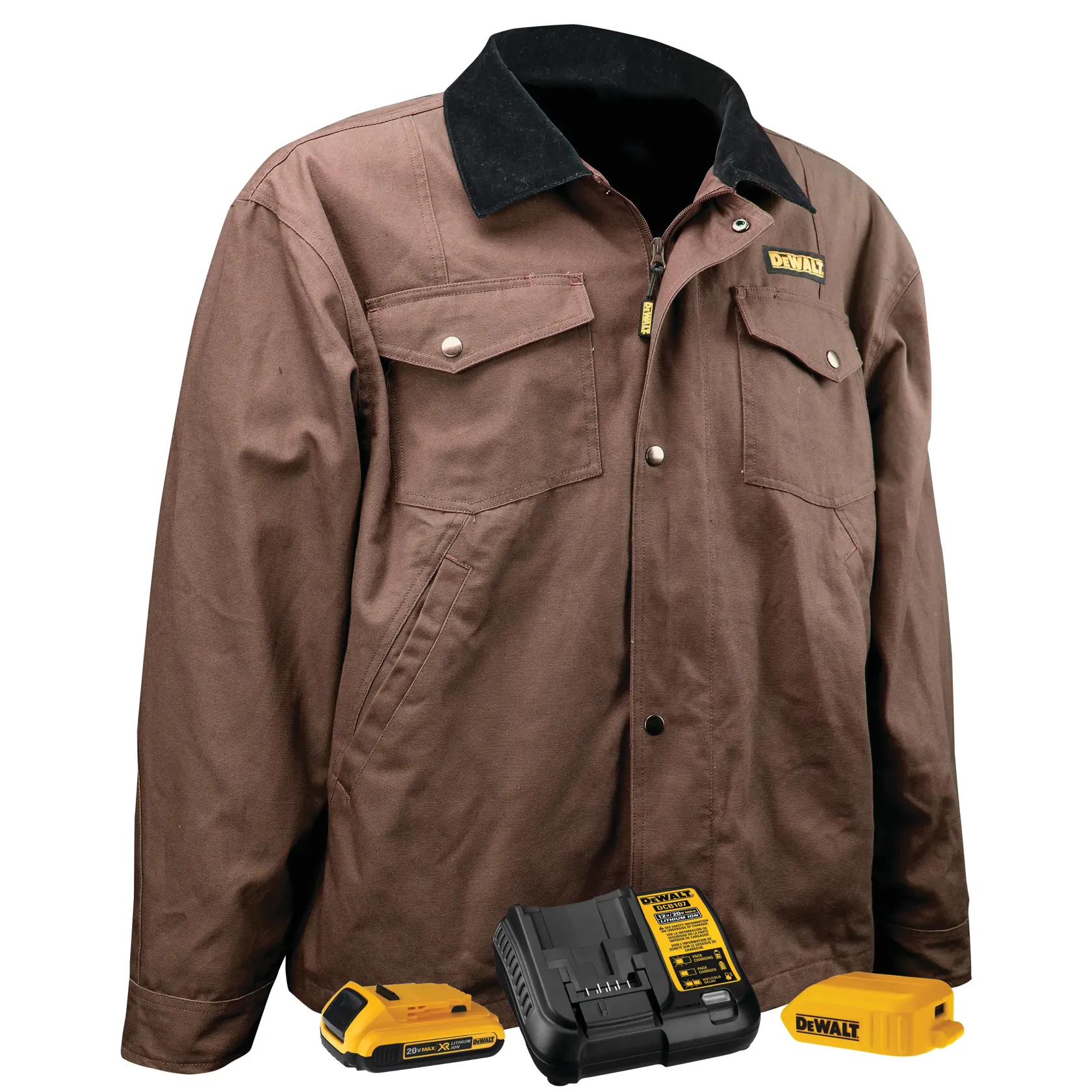 DEWALT® Tobacco Heated Barn Coat Kit