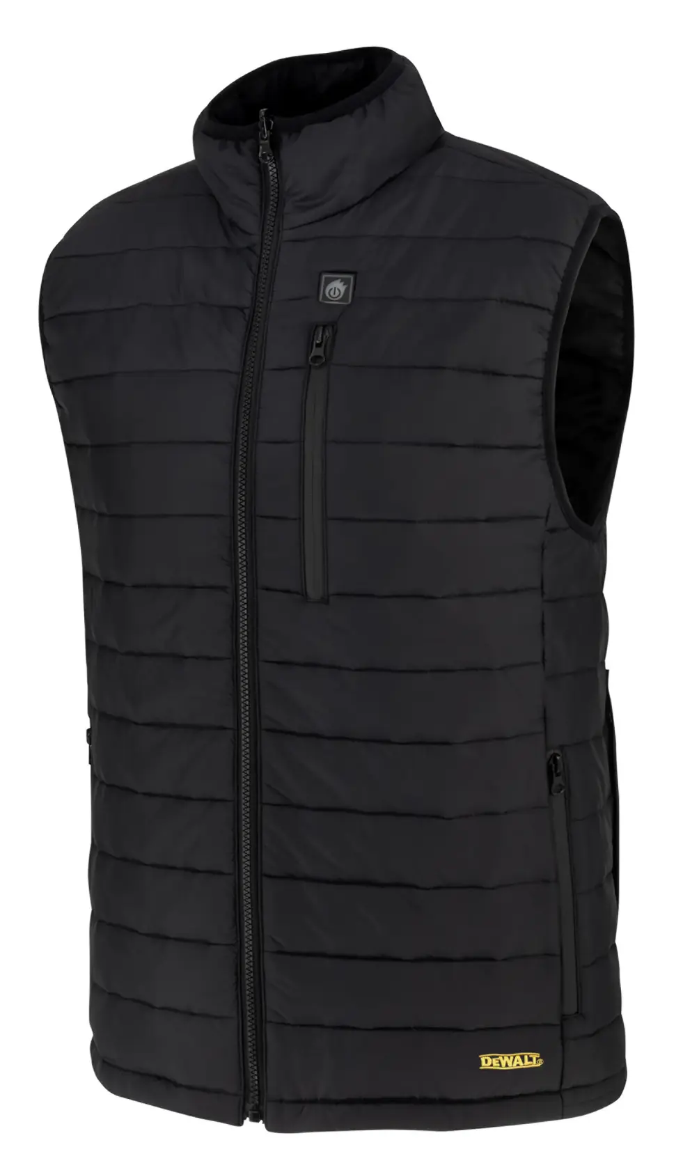 DEWALT® Men's Heated Puffer Vest - Black - Size 3X - Kitted