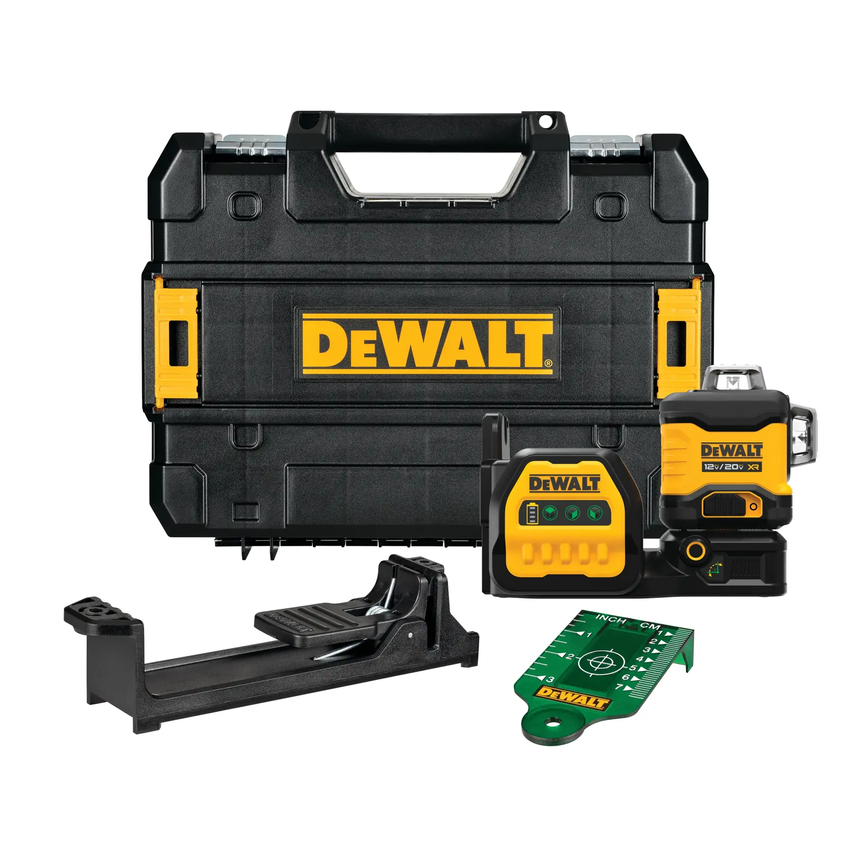 DEWALT® 20V MAX* XR® 3 X 360 Green Line Laser (Tool Only)