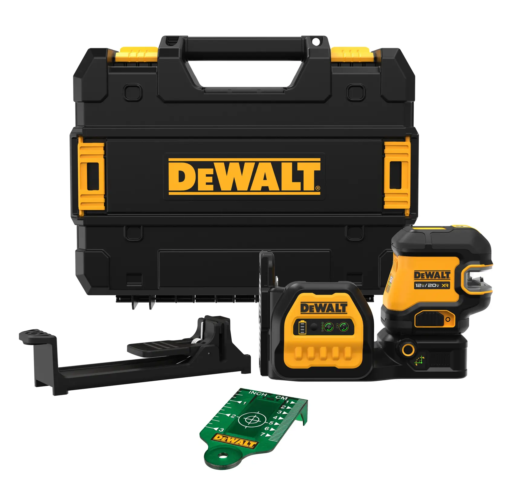 DEWALT® 20V MAX* Cordless Cross Line Green Laser Kit (Tool Only)