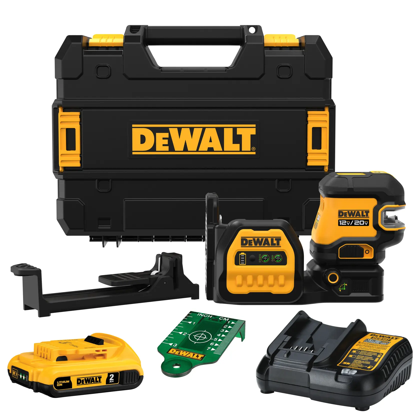 DEWALT® 20V MAX* 5 Spot Green Line Laser Kit