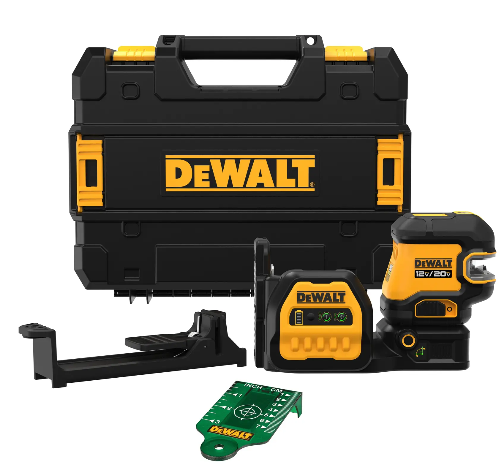 DEWALT® 20V MAX* Cordless 5-Spot Green Line Laser (Tool Only)