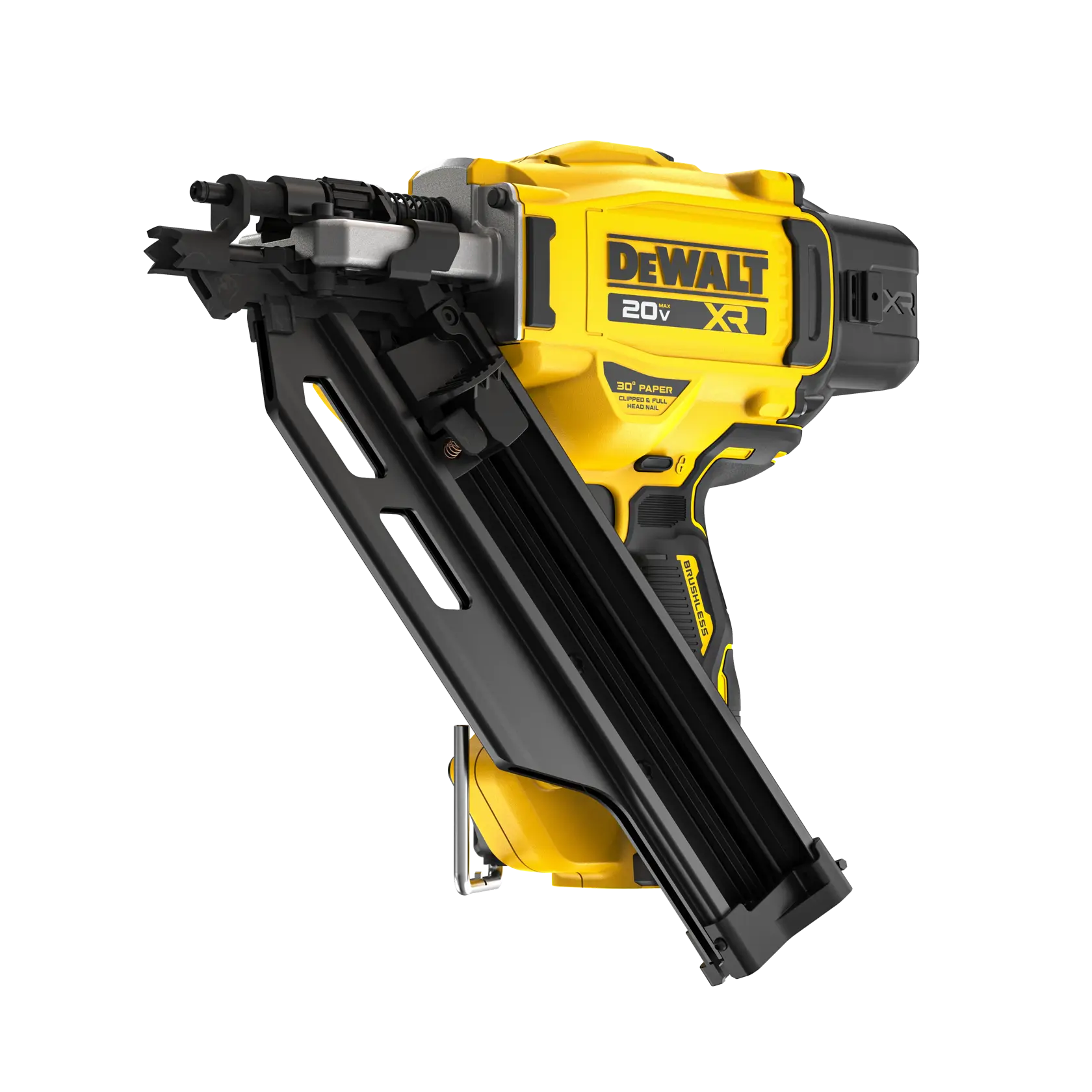 DEWALT® 20V MAX* XR® Brushless 30° Paper Collated Framing Nailer (Tool Only)