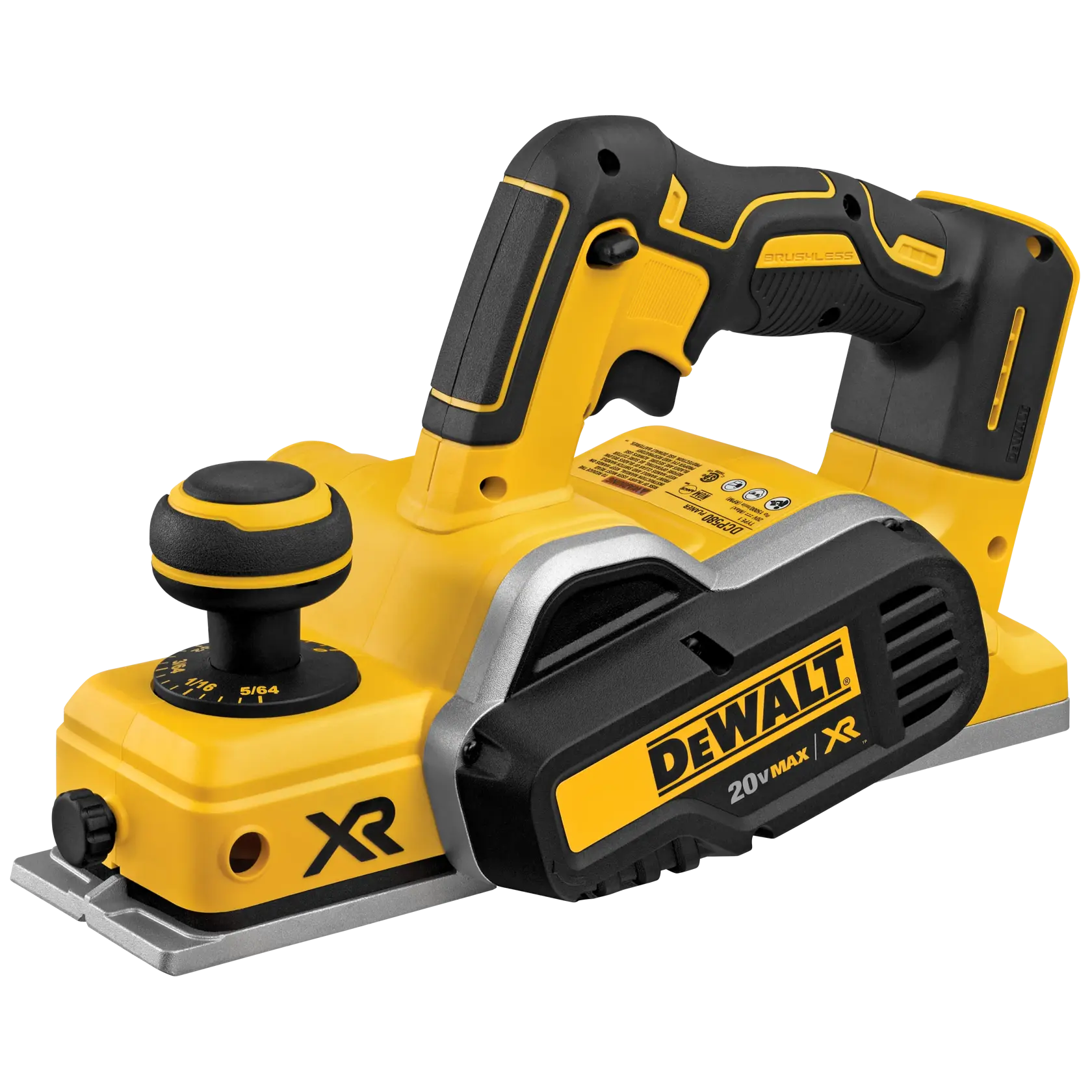 DEWALT® 20V MAX* XR® Brushless Cordless Planer (Tool Only)