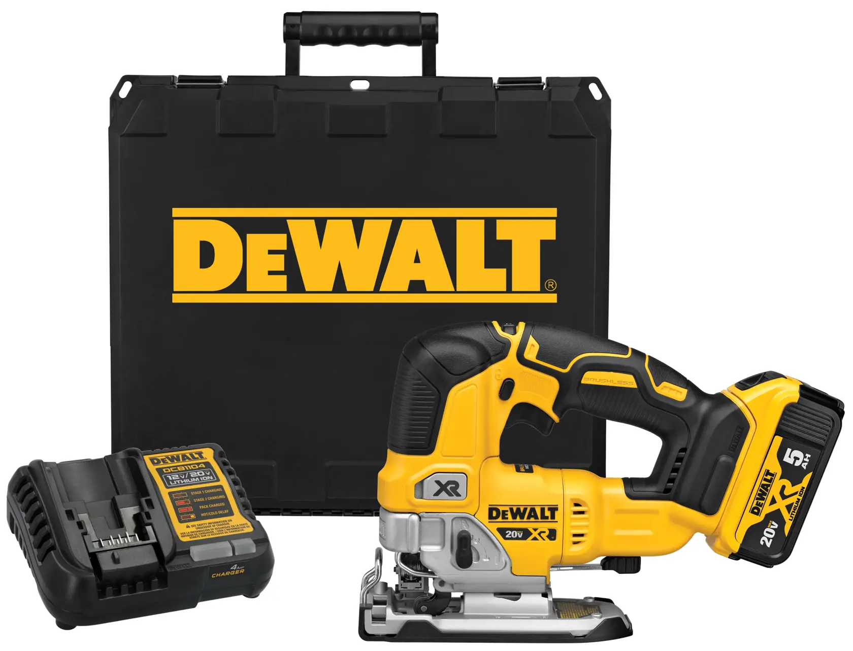 DEWALT® 20V MAX* XR Cordless Jig Saw Kit