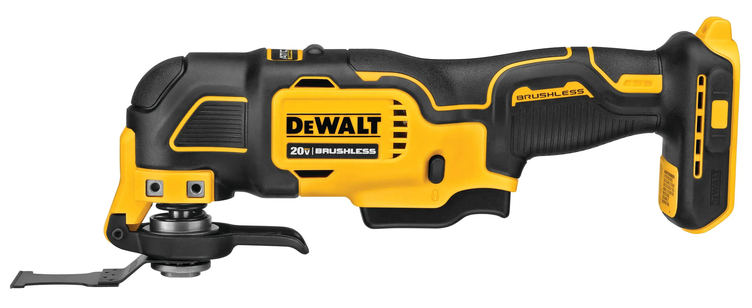 DEWALT® 20V MAX* ATOMIC™ Brushless Cordless Oscillating Multi-Tool (Tool Only)
