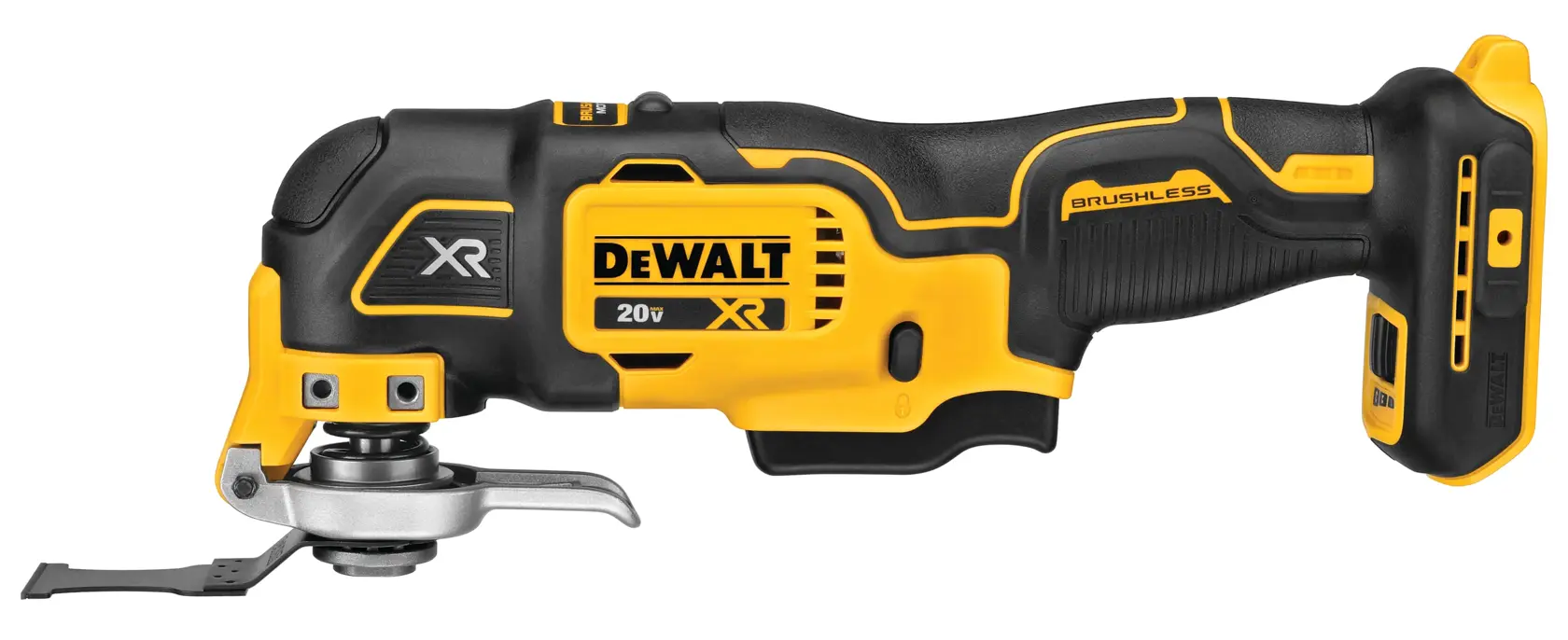 DEWALT® 20V MAX* XR® Brushless Cordless 3-Speed Oscillating Multi-Tool (Tool Only)