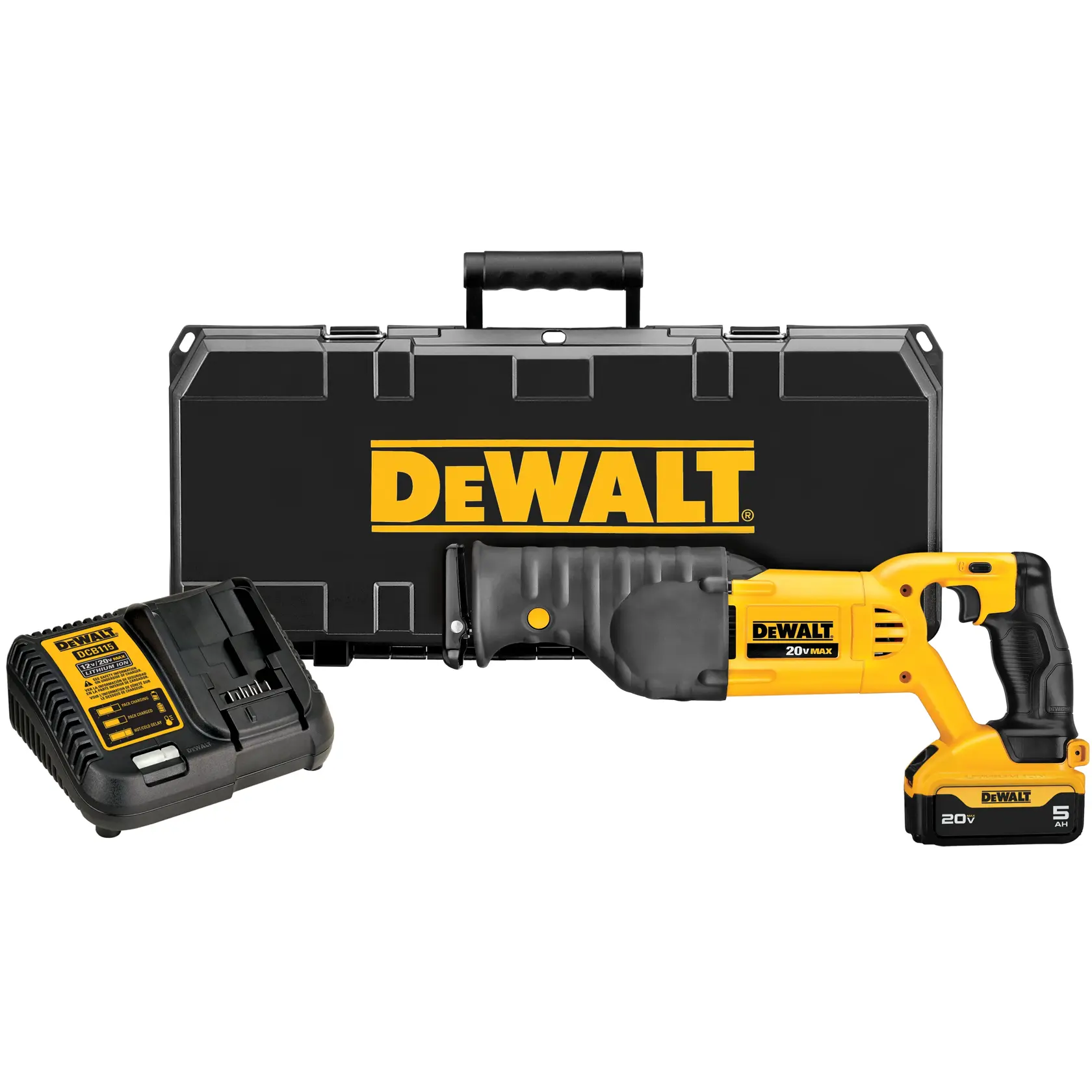 DEWALT® 20V MAX* Cordless Reciprocating Saw Kit
