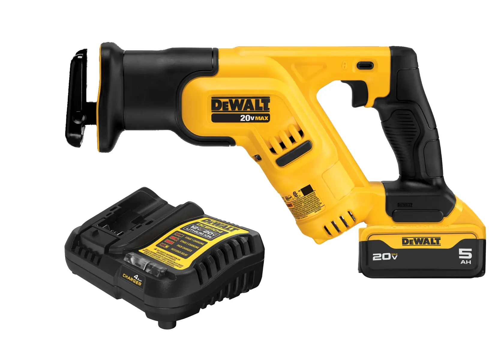 DEWALT® 20V MAX* Compact Reciprocating Saw Kit