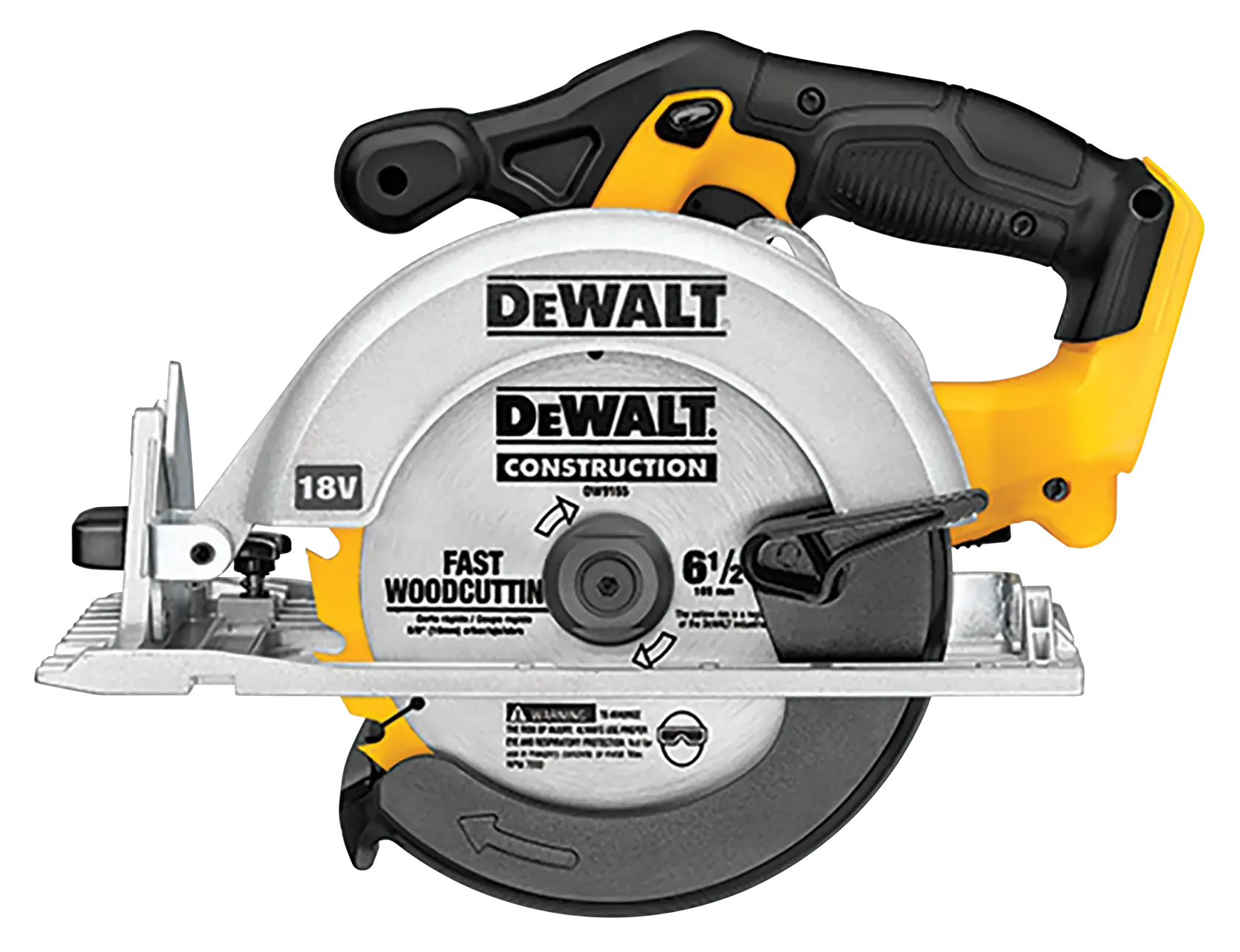 DEWALT® 20V MAX* 6-1/2-in. (165mm) Circular Saw (Tool Only)