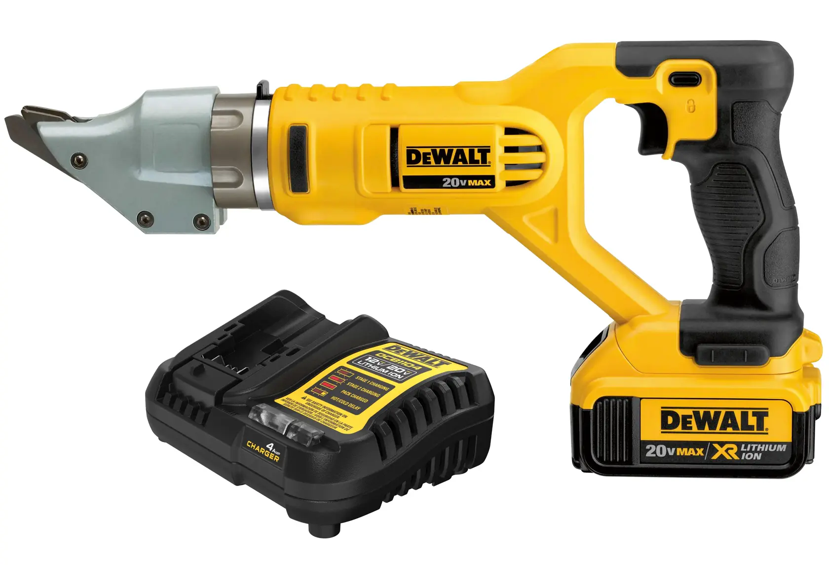 DEWALT® 20V MAX* 14ga Swivel Head Shear Kit