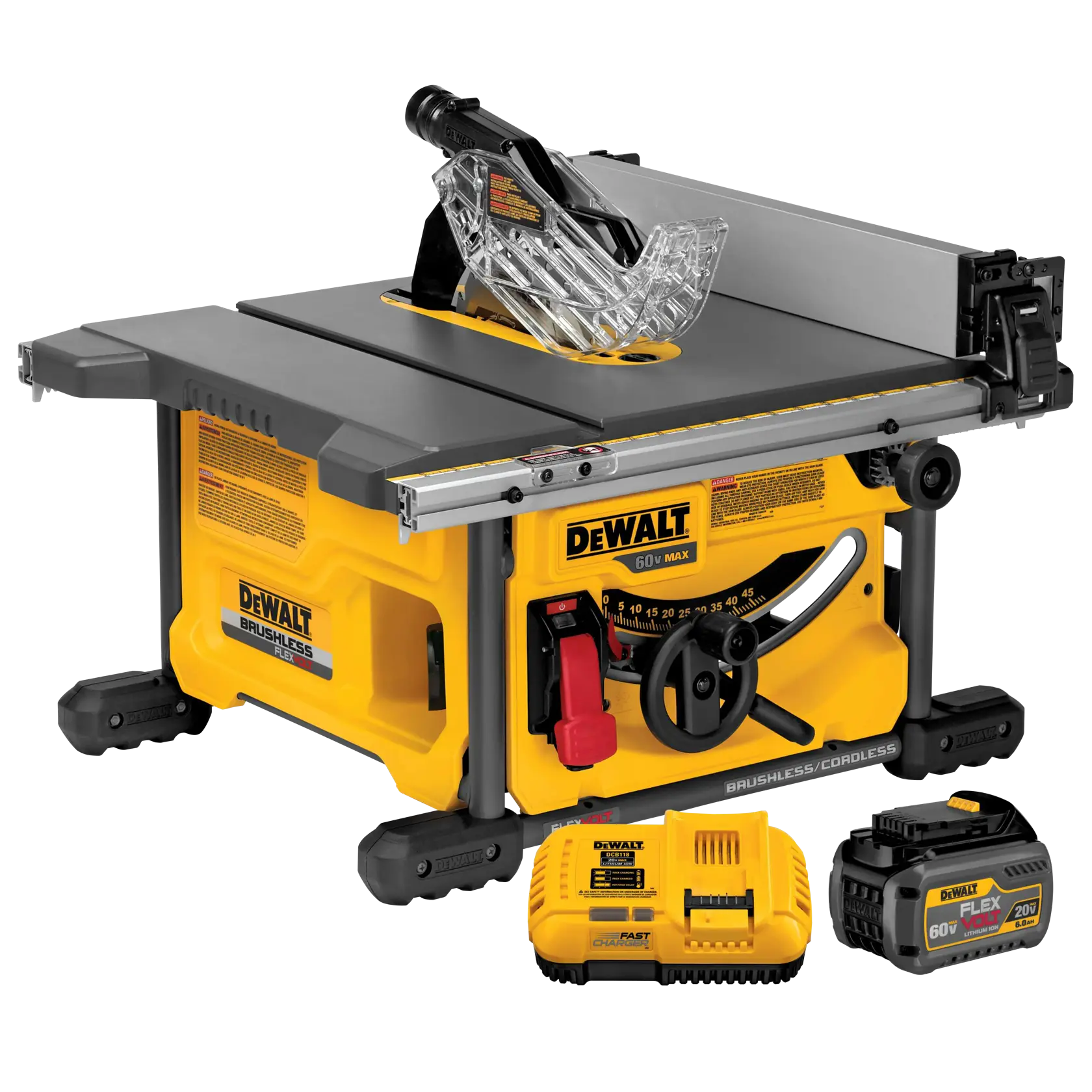 DEWALT® 60V MAX* Table Saw Kit