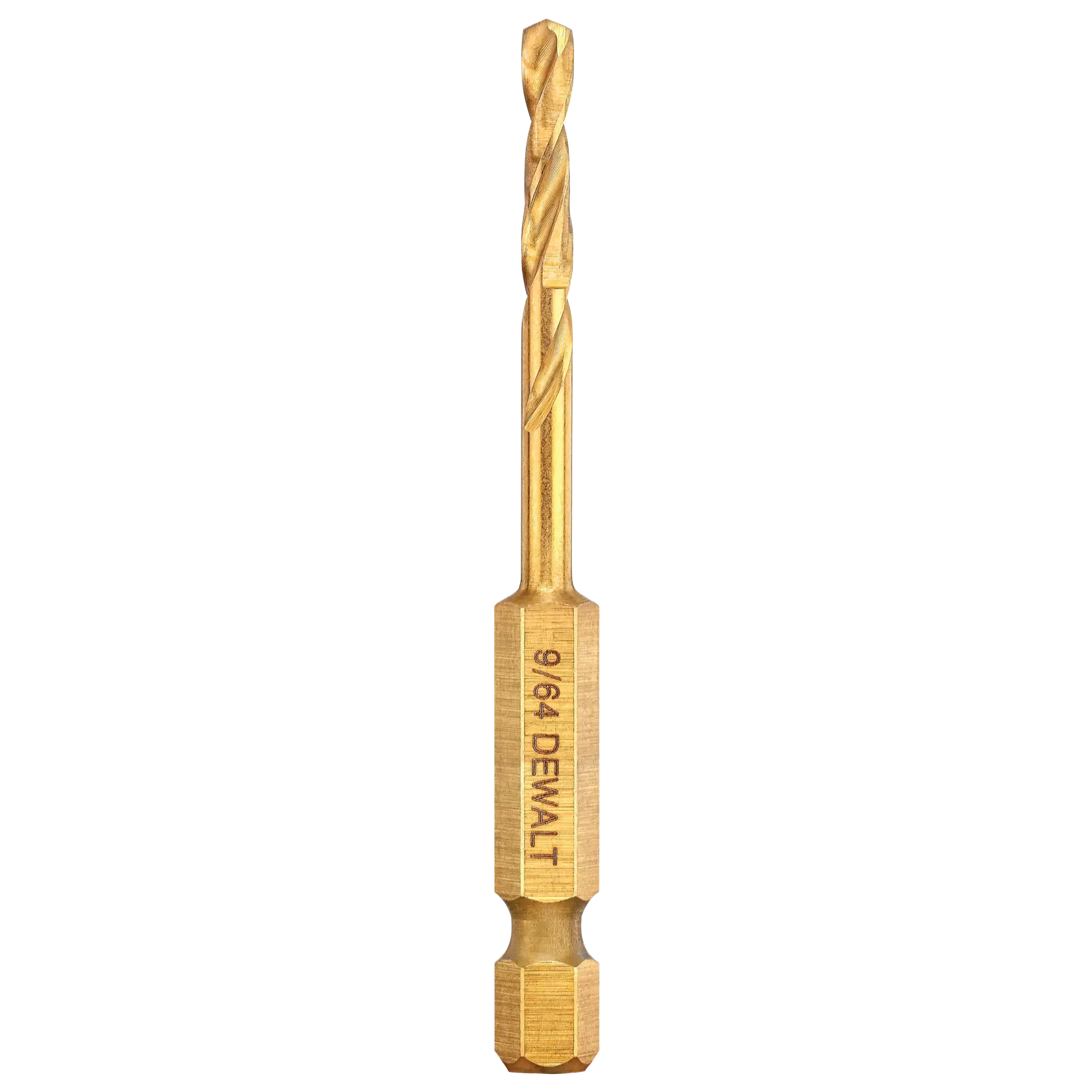 DEWALT® IMPACT READY® 9/64-in. Titanium Nitride Coating Drill Bit
