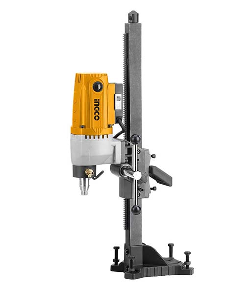 DDM28001Diamond drilling machineInput power:2800WNo-load speed:800rpmMax. drilling diameter:200mm