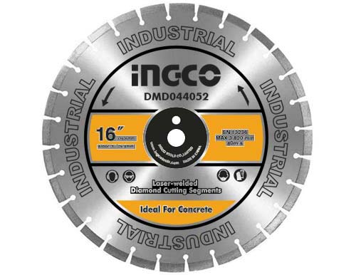DMD044052Diamond disc for floor saw405mm(16")X25.4mm, Blade width:10mmSpecial for concrete cuttingPacked by color box