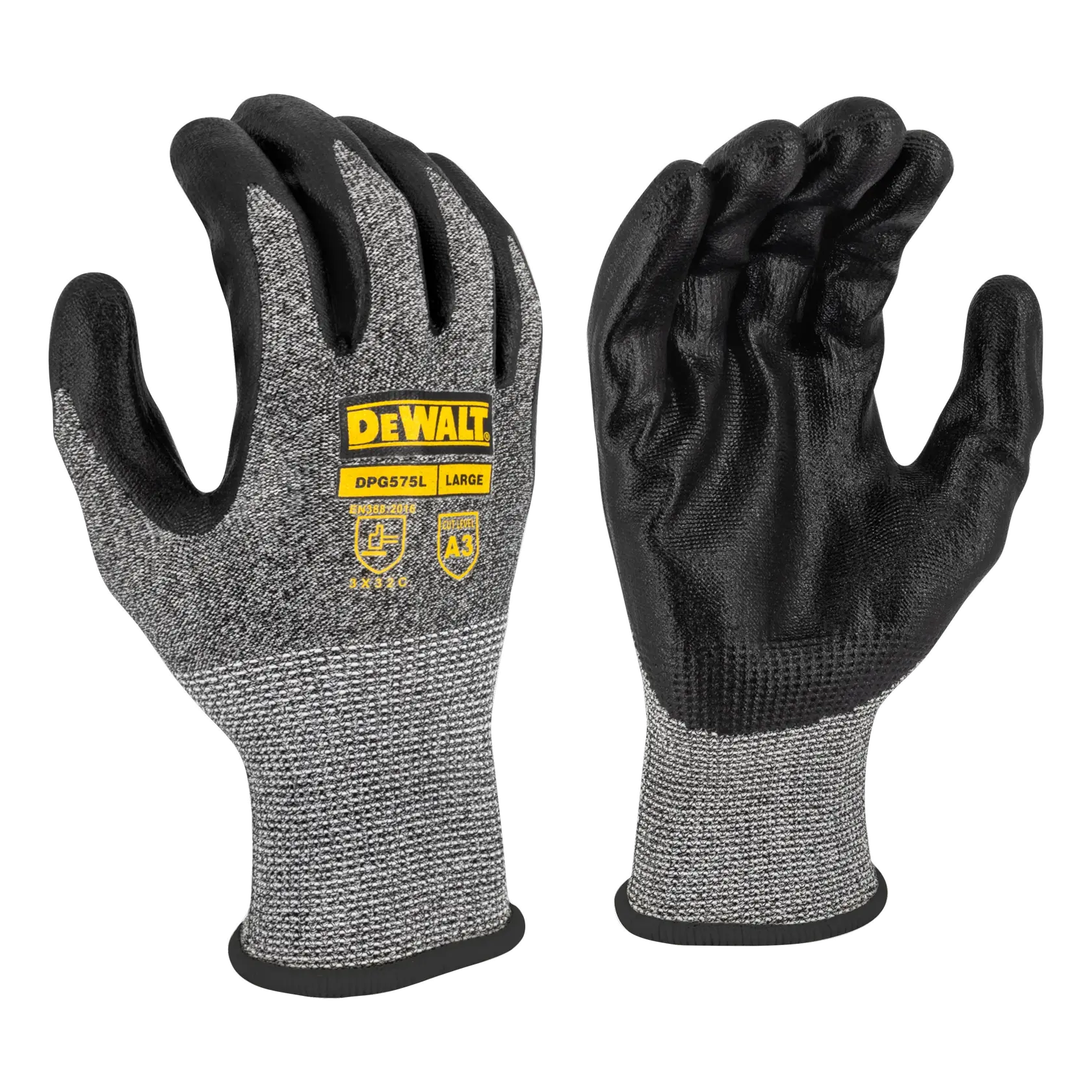 DEWALT® DPG575 Foam Nitrile A3 Cut Resistant Glove - Size S