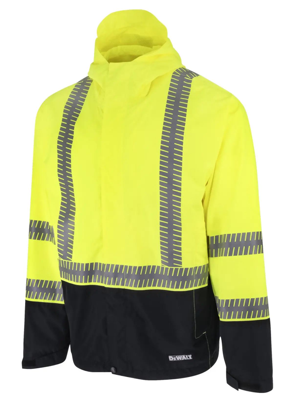 DEWALT® Class 3 Ripstop Wind and Rain Jacket - Hi-Vis Green - Size M