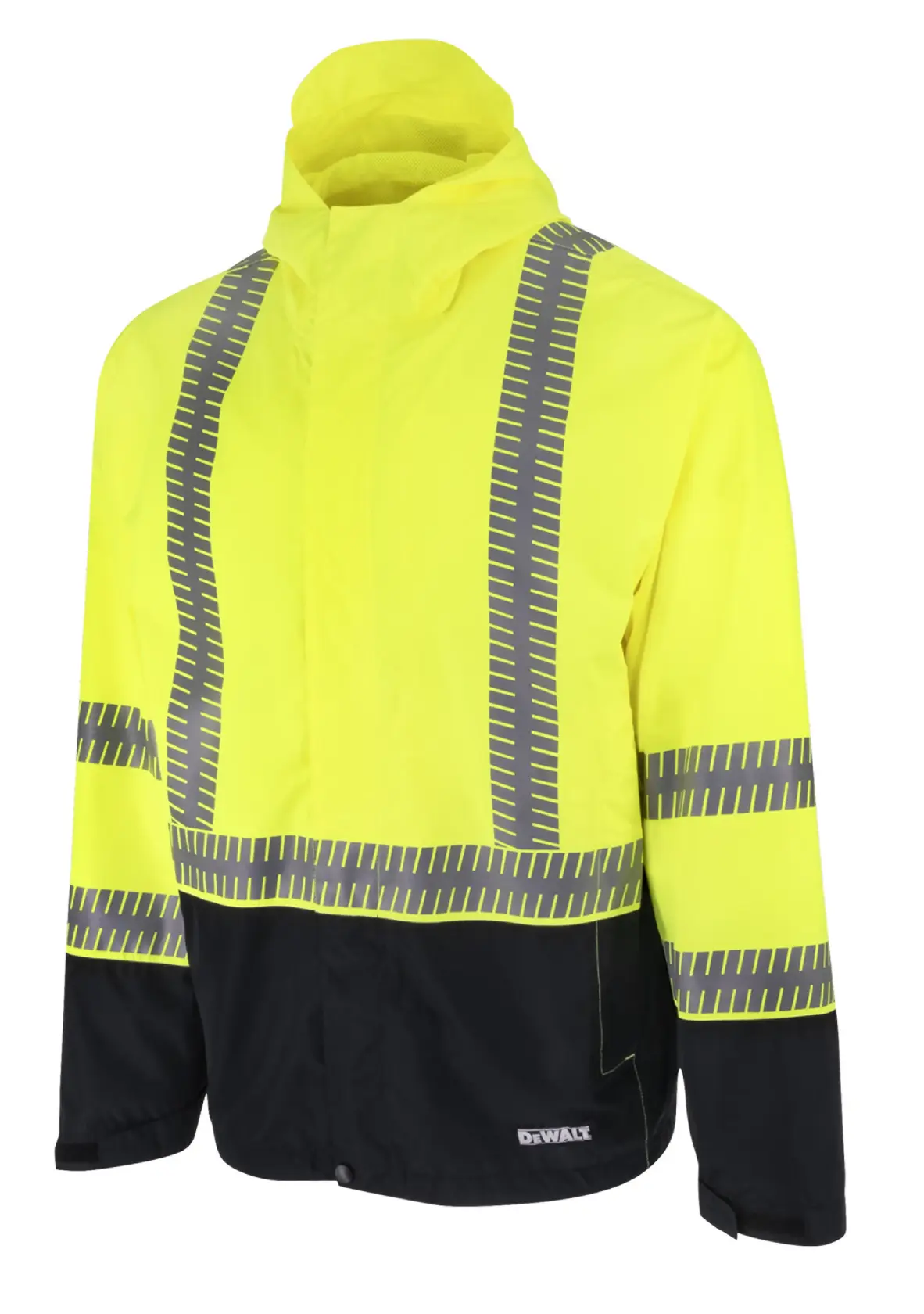 DEWALT® Class 3 Ripstop Wind and Rain Jacket - Hi-Vis Green - Size S