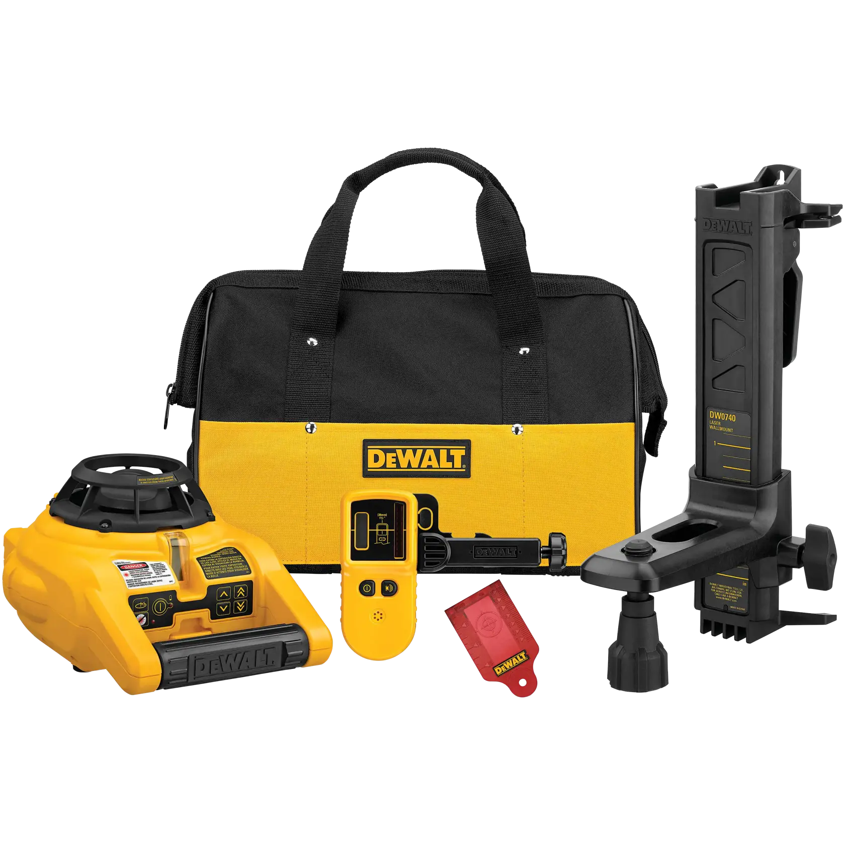 DEWALT® Interior and Exterior Rotary Laser Level Kit