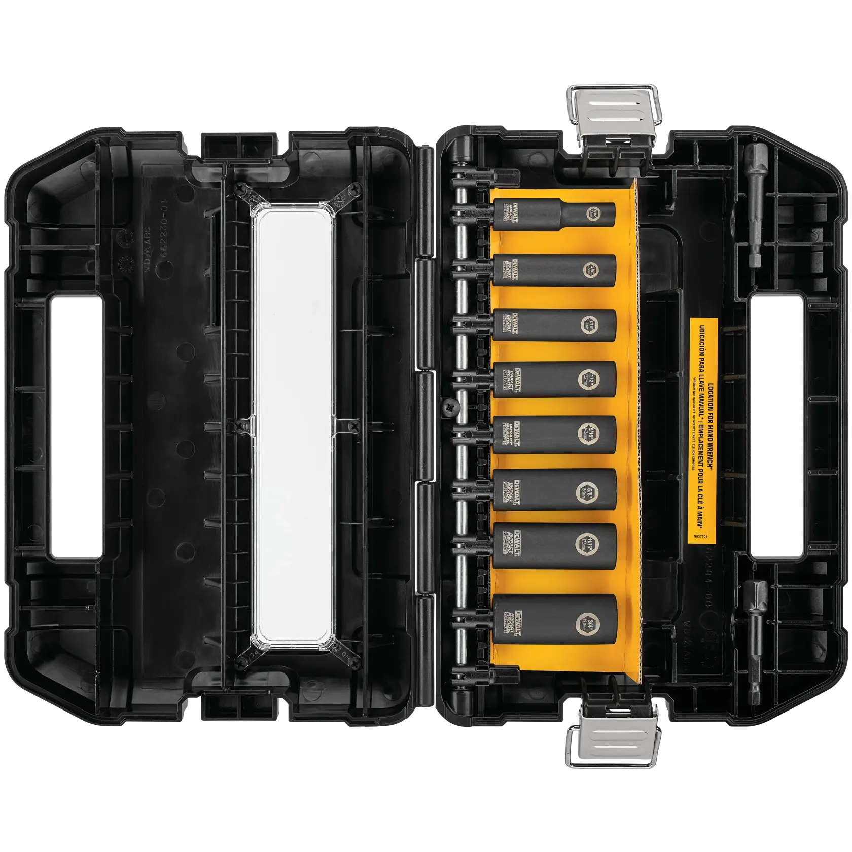 DEWALT® IMPACT READY® 3/8-in. 10-pc. Socket Set