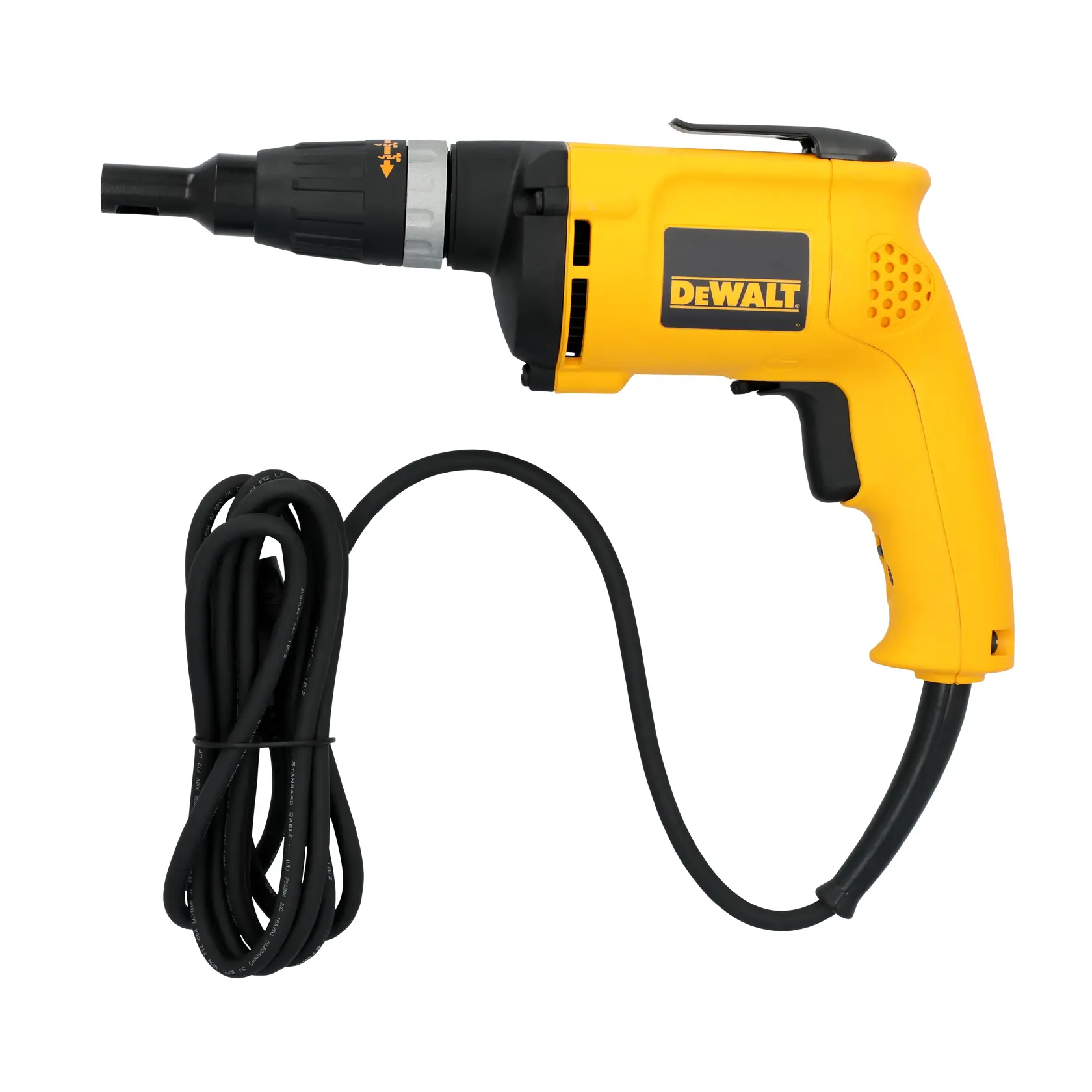 DEWALT® 5,300 rpm High Speed VSR Drywall Screwgun, 6.0-Amp