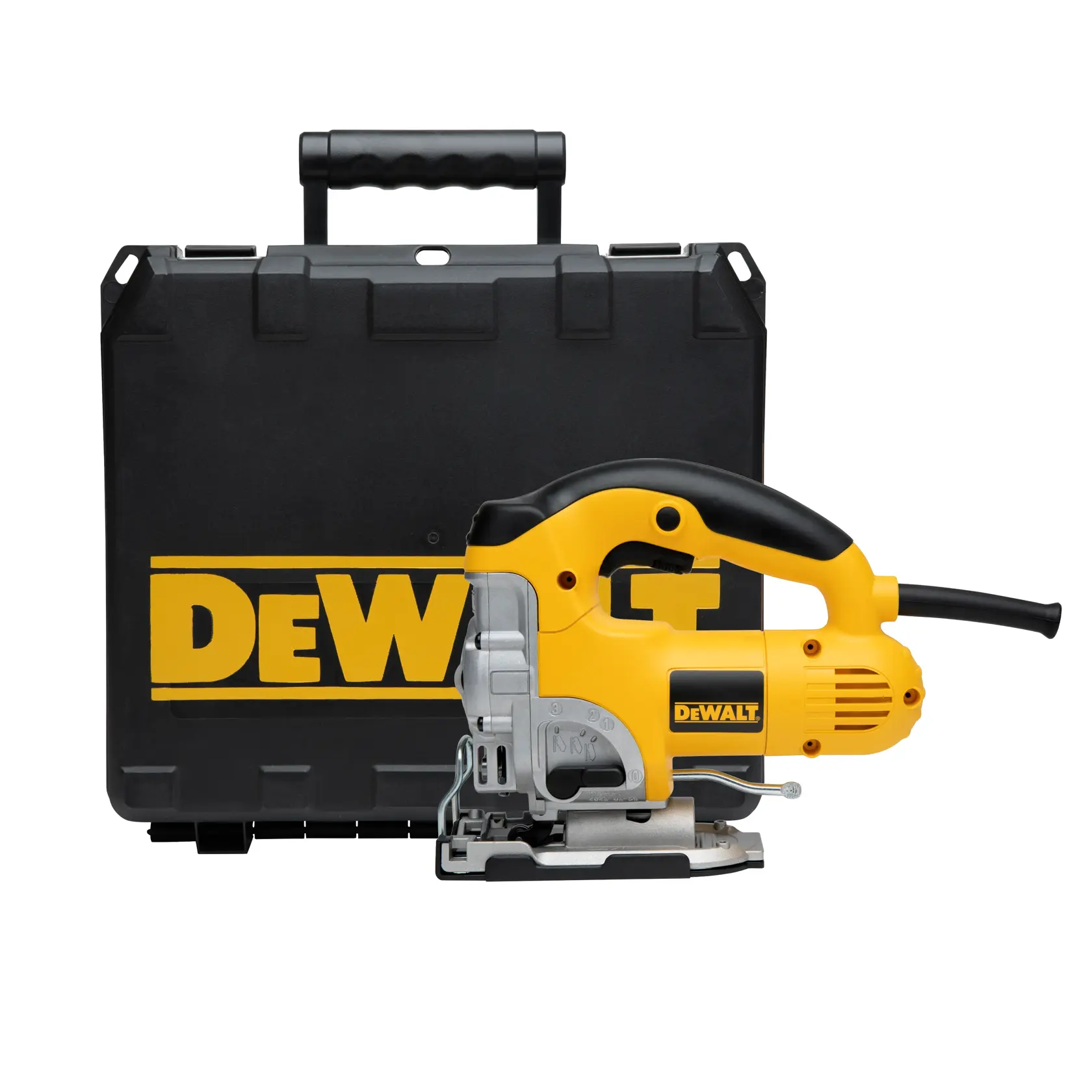 DEWALT® Jig Saw Kit, Top Handle, 6.5-Amp, Corded