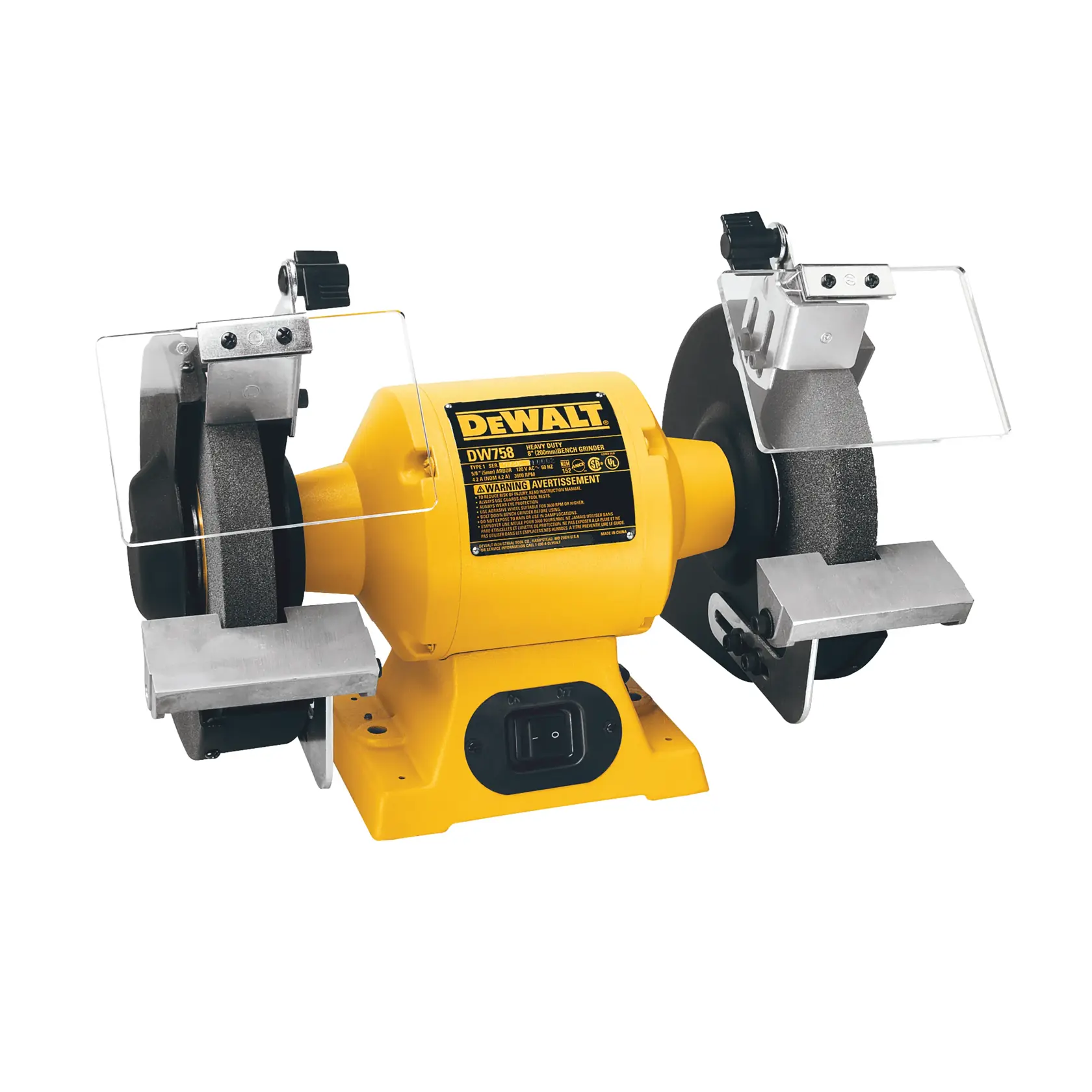 DEWALT® 8-in. (205mm) Corded Electric Bench Grinder
