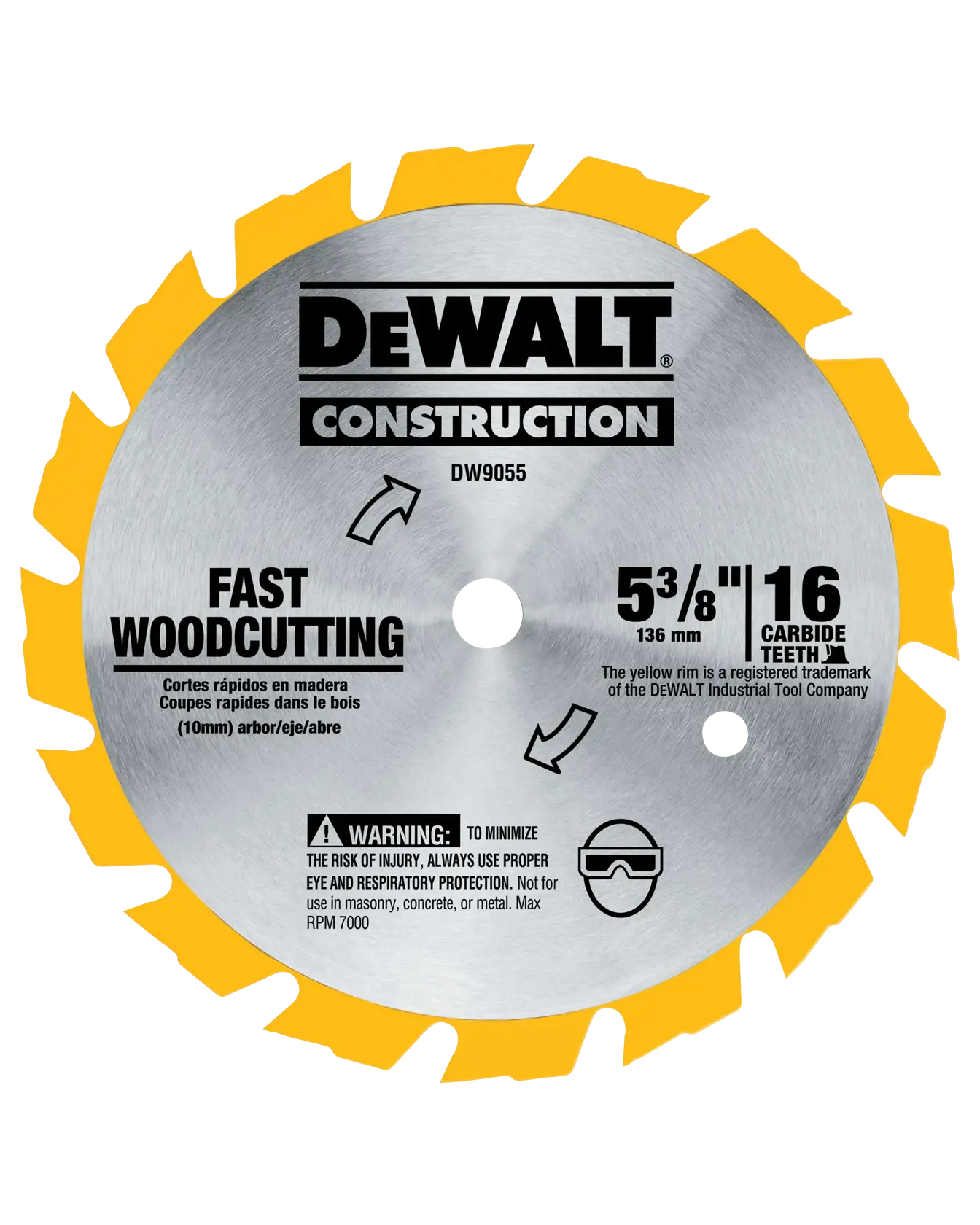 DEWALT® 5-3/8-in. 16T Carbide Saw Blade for Wood