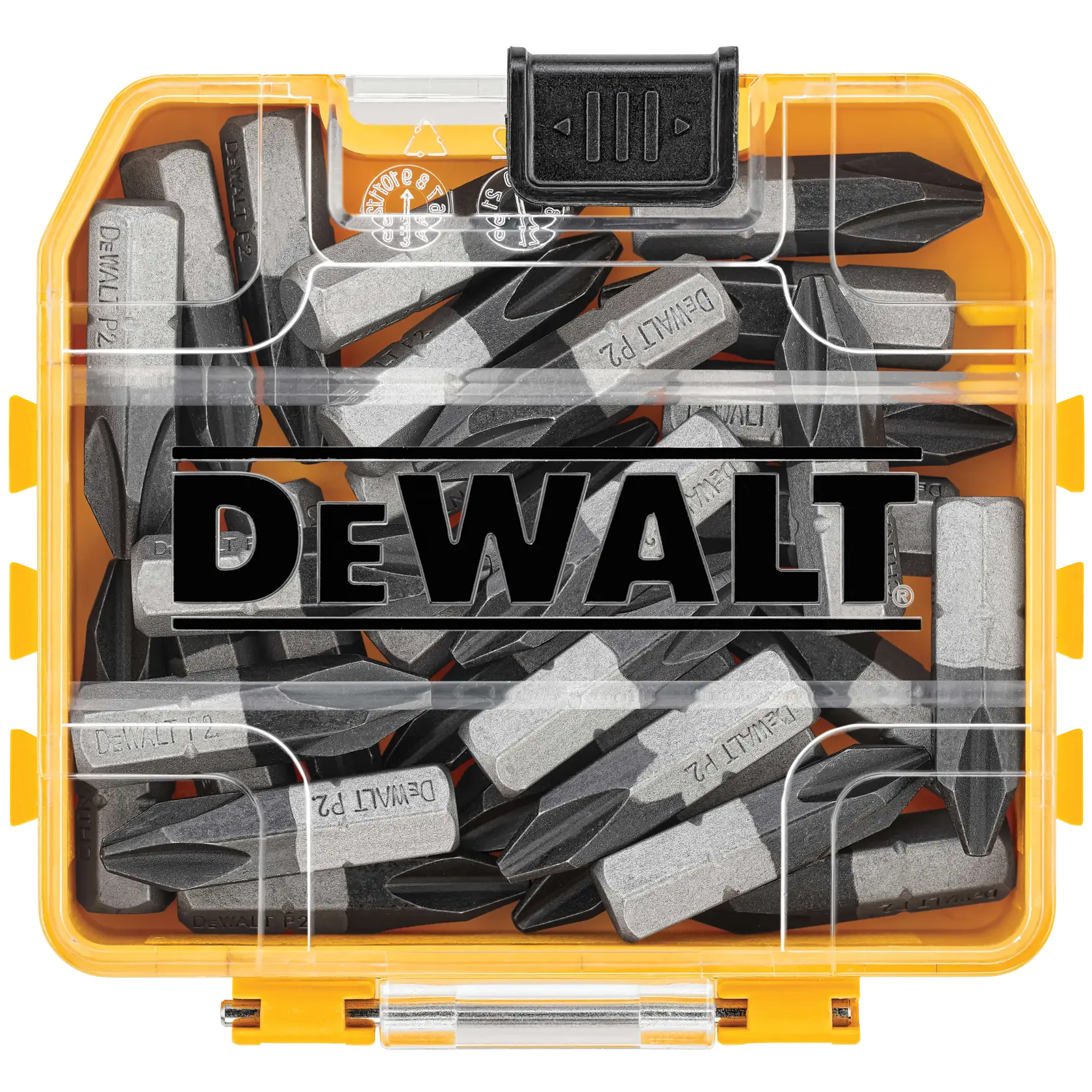 DEWALT® TOUGH GRIP™ 30-Piece 1-in. #2 Phillips Screwdriving Bits in Storage Case