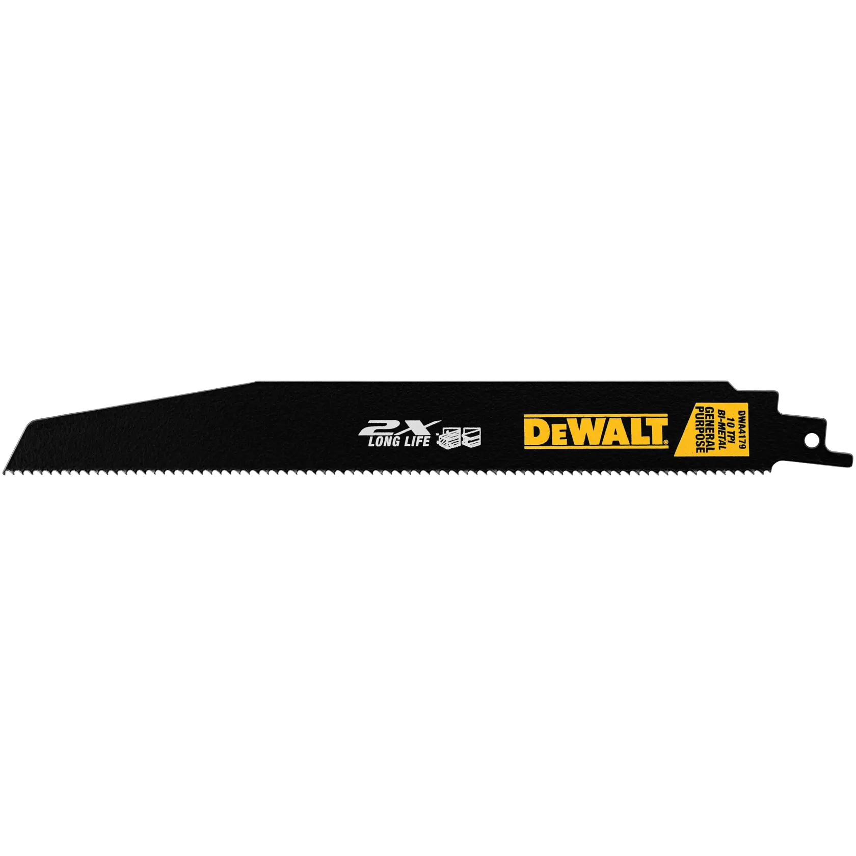 DEWALT® 9IN 10TPI 2X RECIP BLD 25PK SHRNKWRP