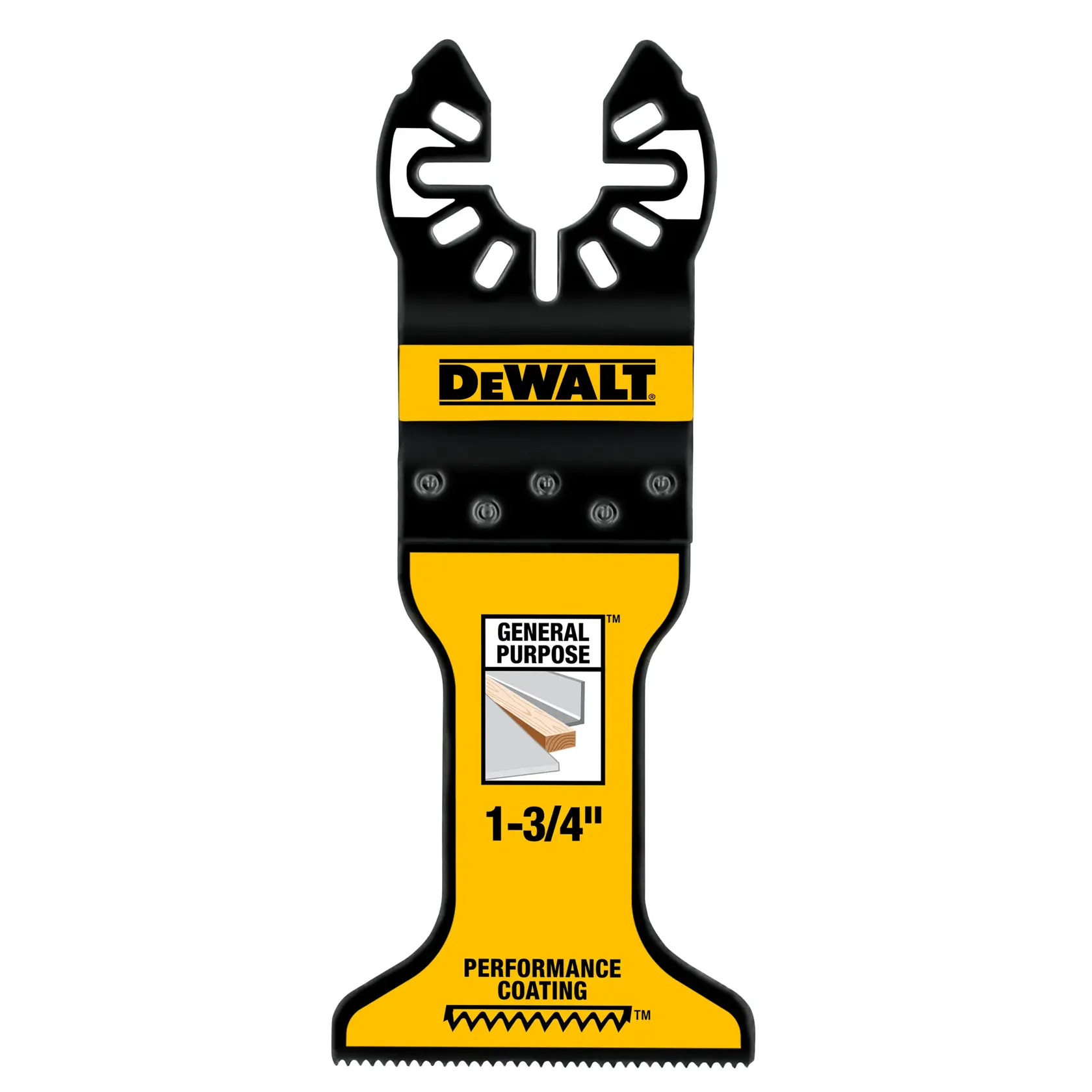DEWALT® 1-3/4-in. Titanium Oscillating Wood With Nails Blade