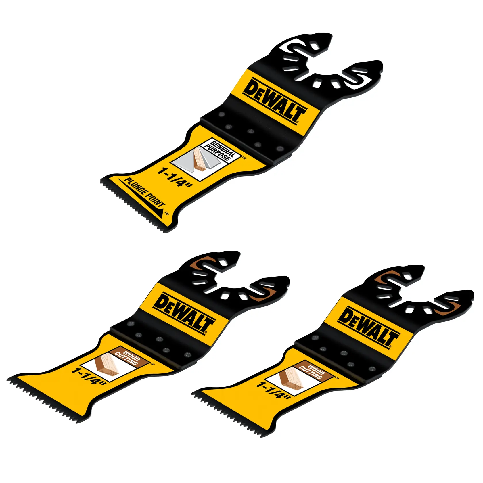 DEWALT® OSC Wood & General Purpose Combo (3 PK)