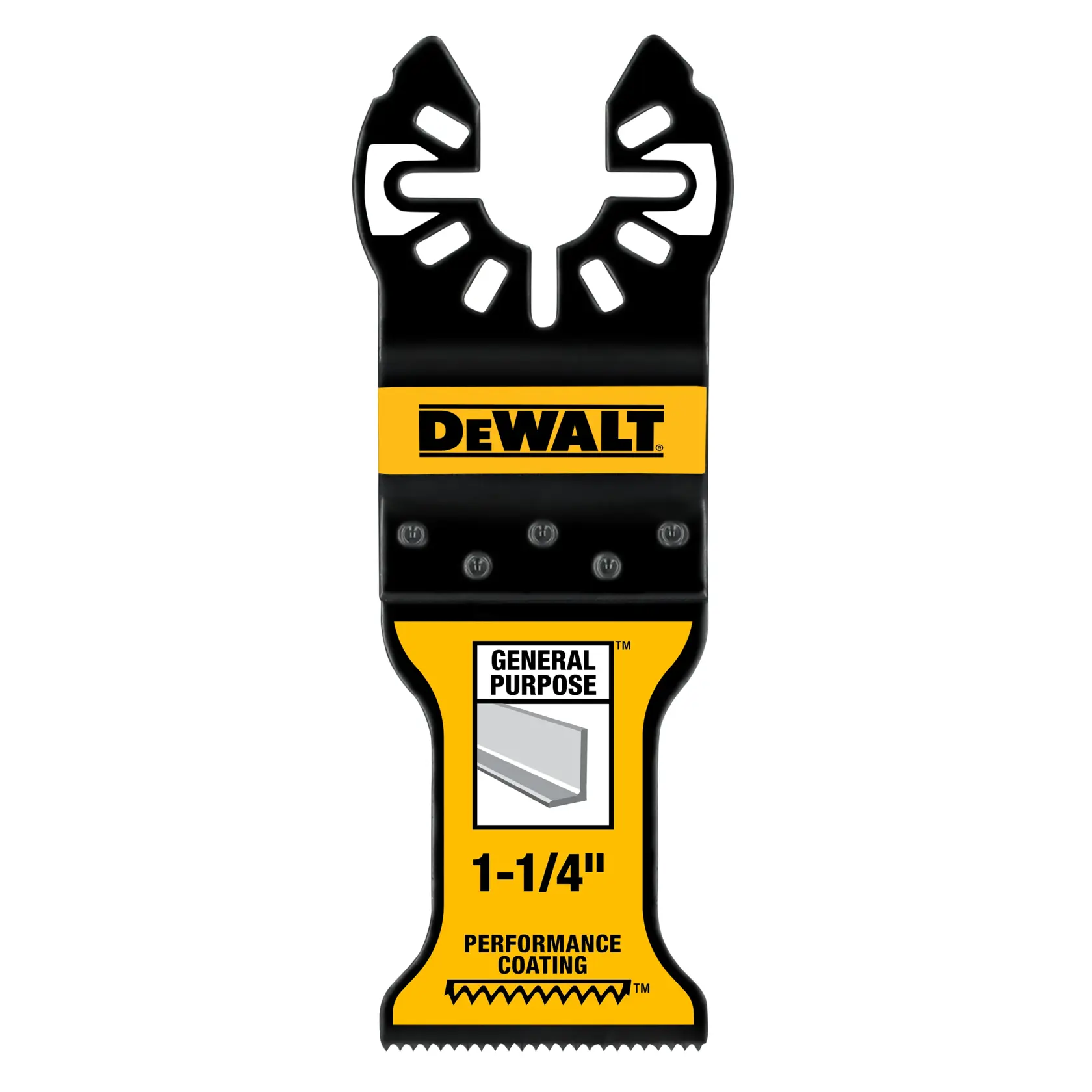 DEWALT® 1-1/4-in. Oscillating General Purpose Blade With Titanium Coating (10-Pack)