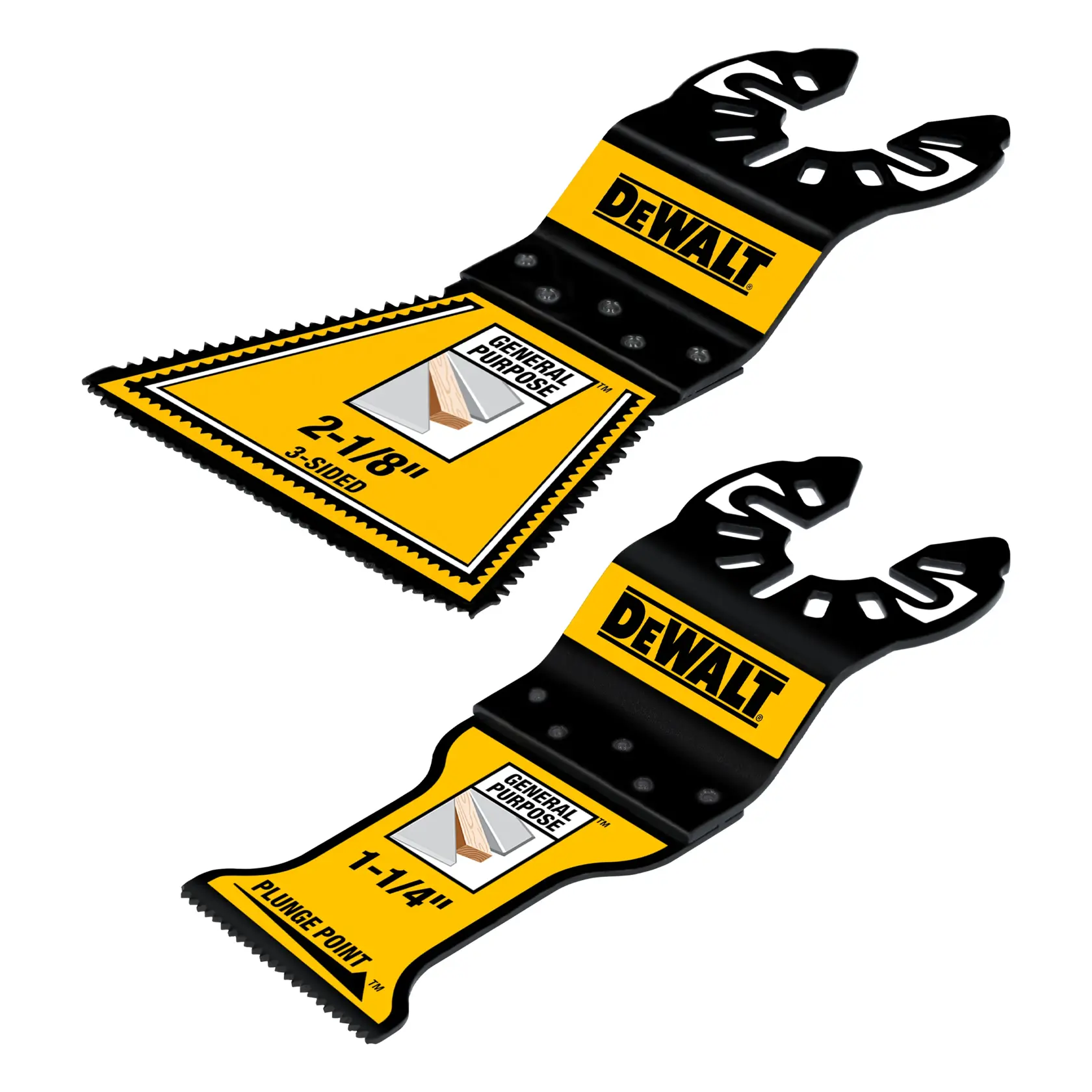 DEWALT® OSC PLUNGEPOINT™ 3-Sided Combo (2 PK)